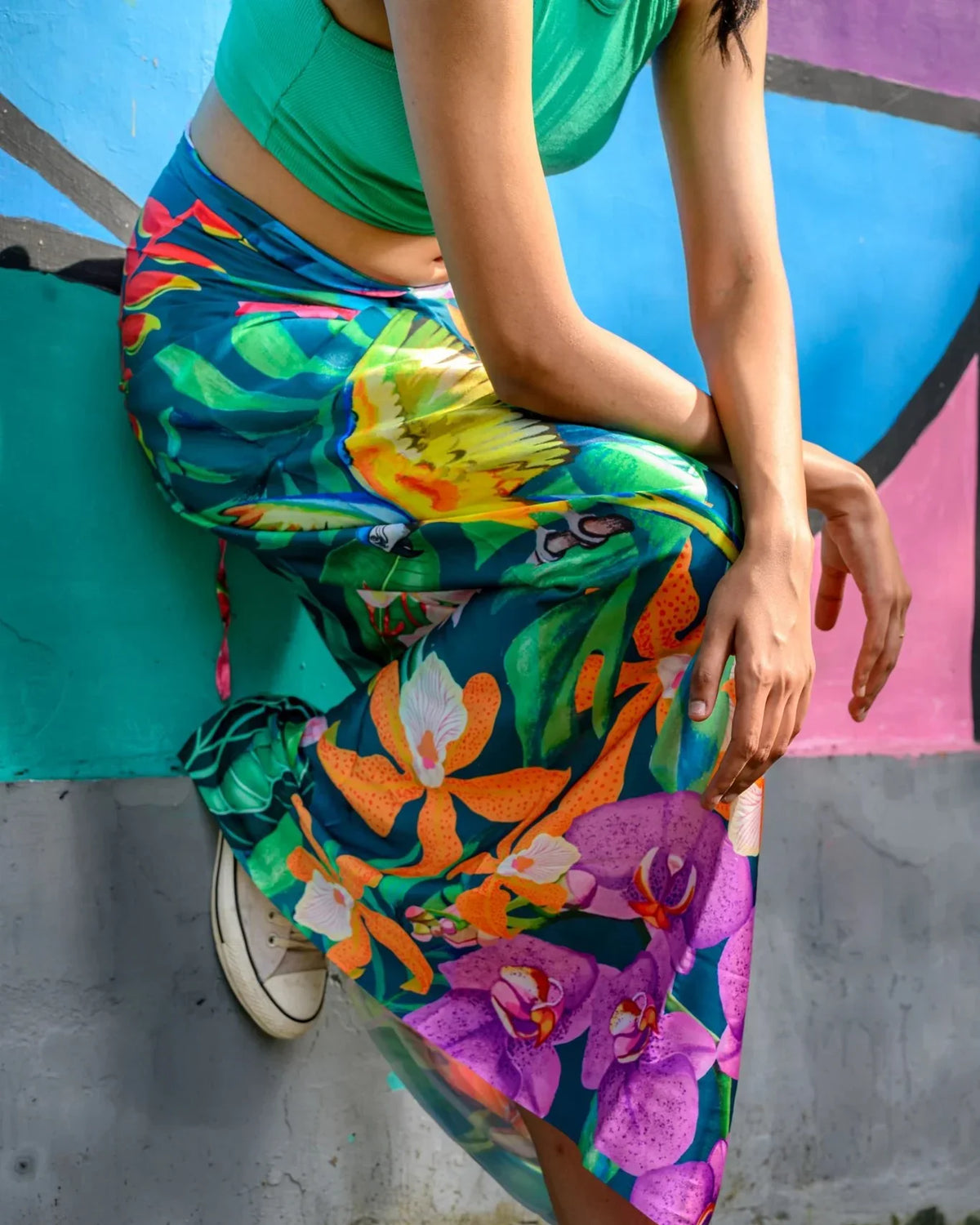 PHOTO PHACTORY | Jiwas Wrap Skirt | Garden City Skirt