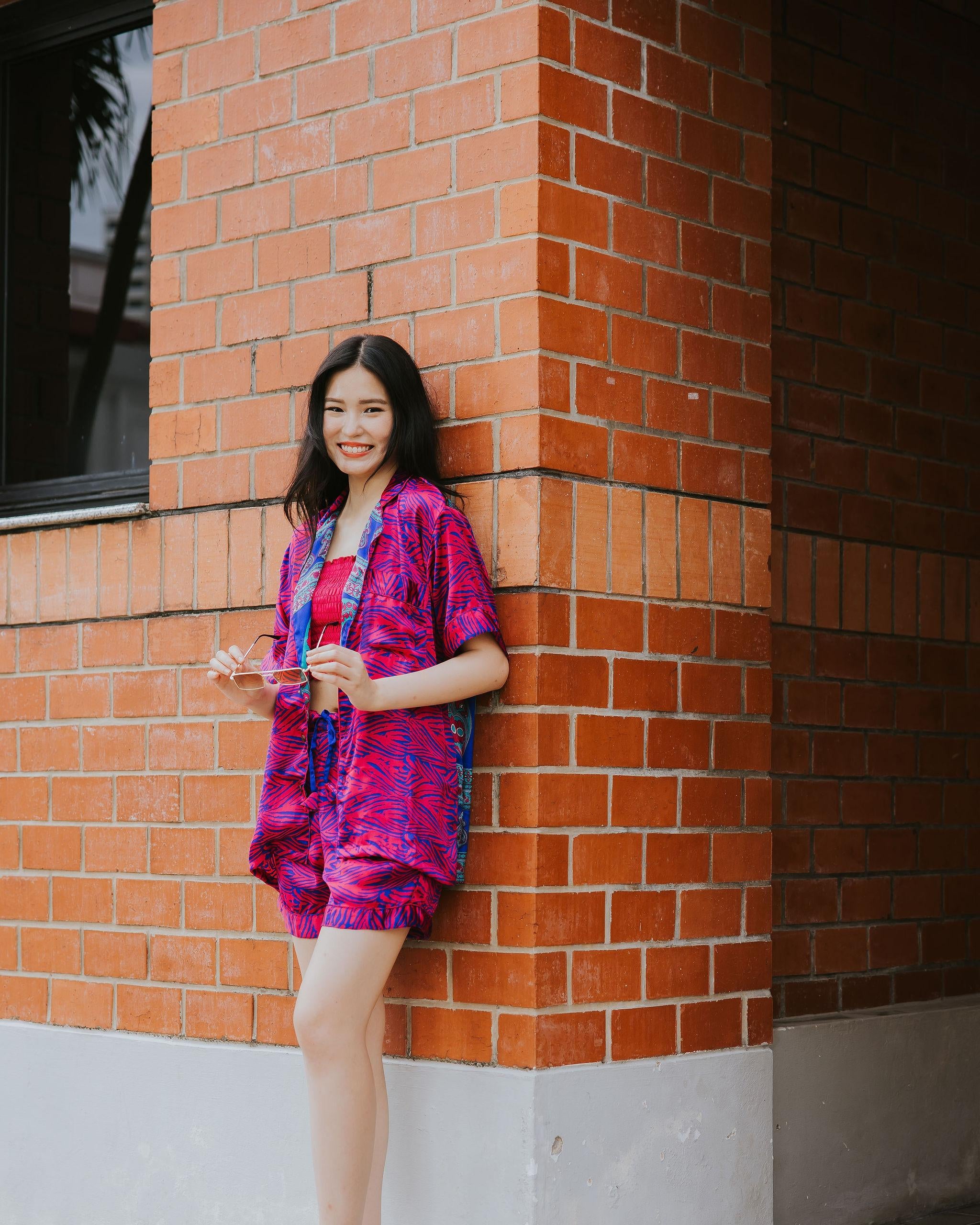 RAJA RANI | Modal Silk Short Holiday Set