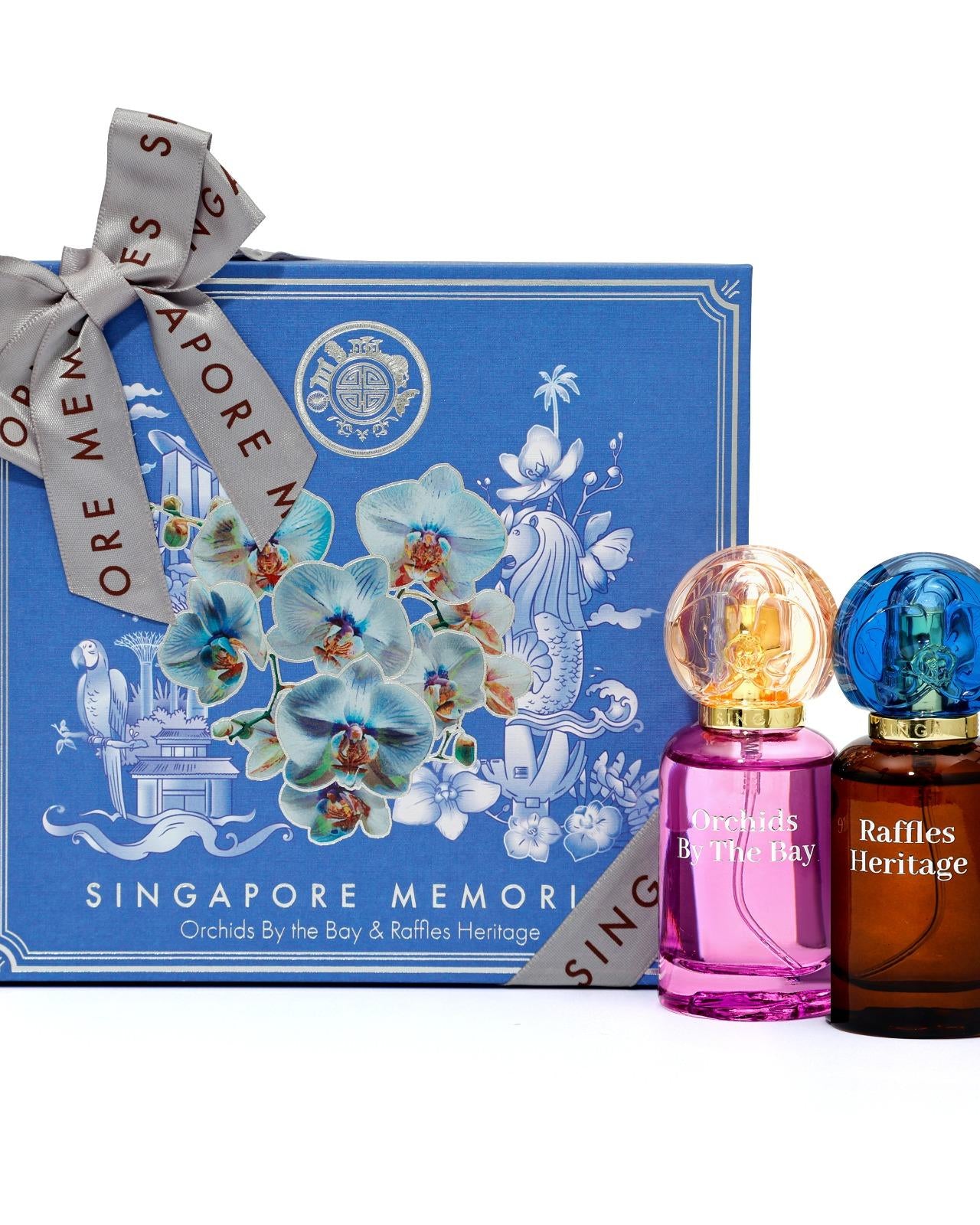 SINGAPORE MEMORIES | Orchids By The Bay + Raffles Heritage (20ml each)