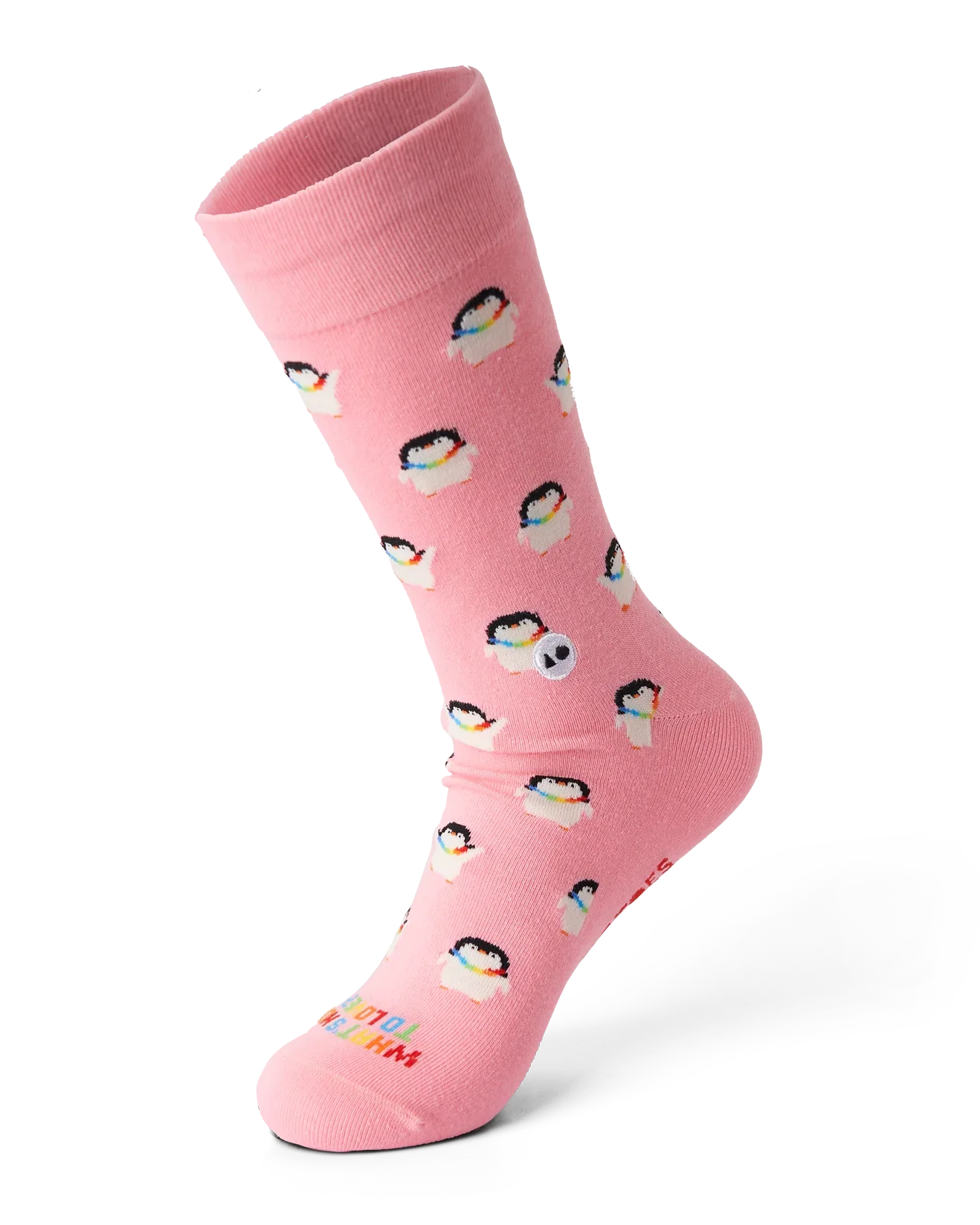 TALKING TOES | Pride Penguin Sock