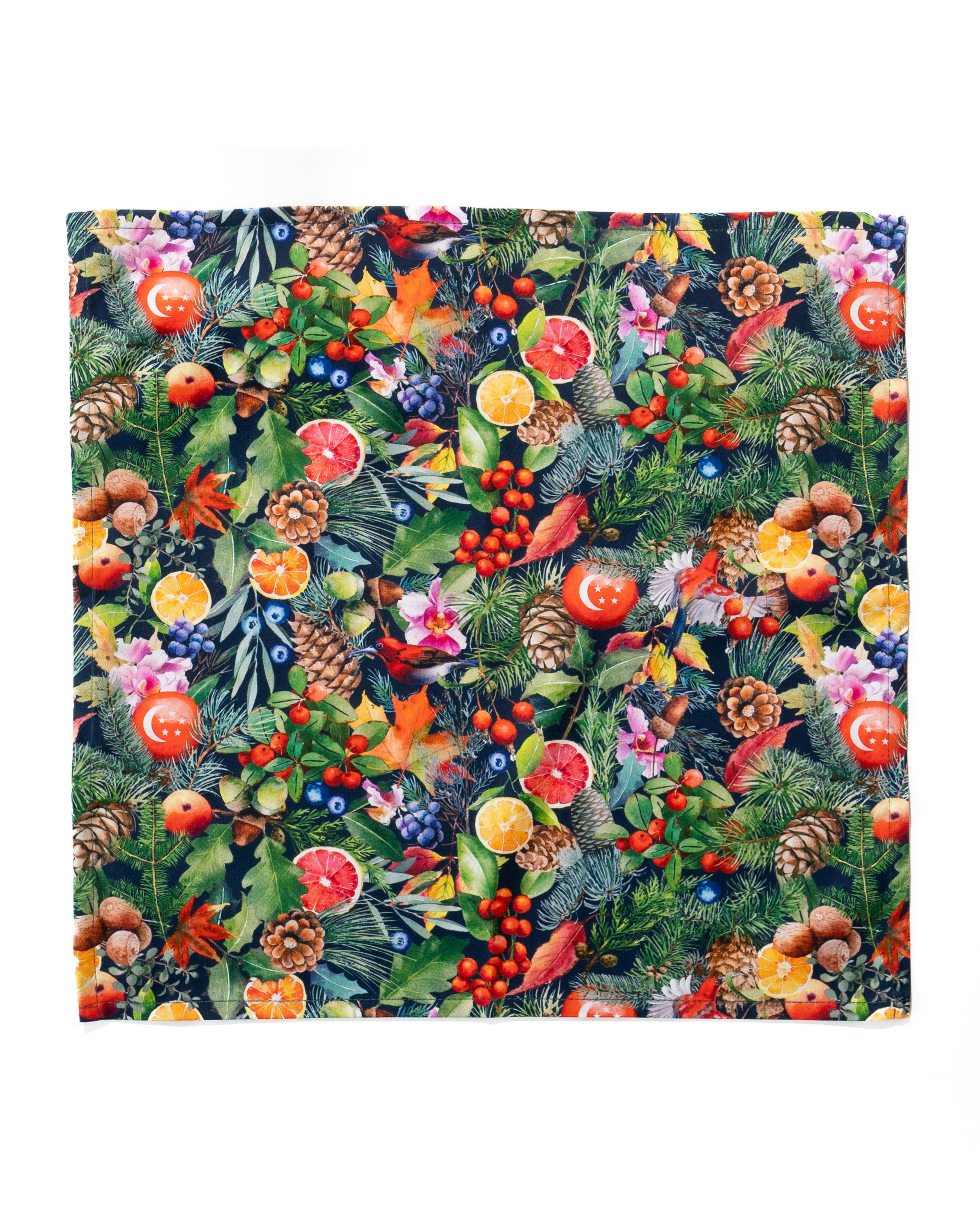 SINGLAPA | Christmas Ornaments Napkin