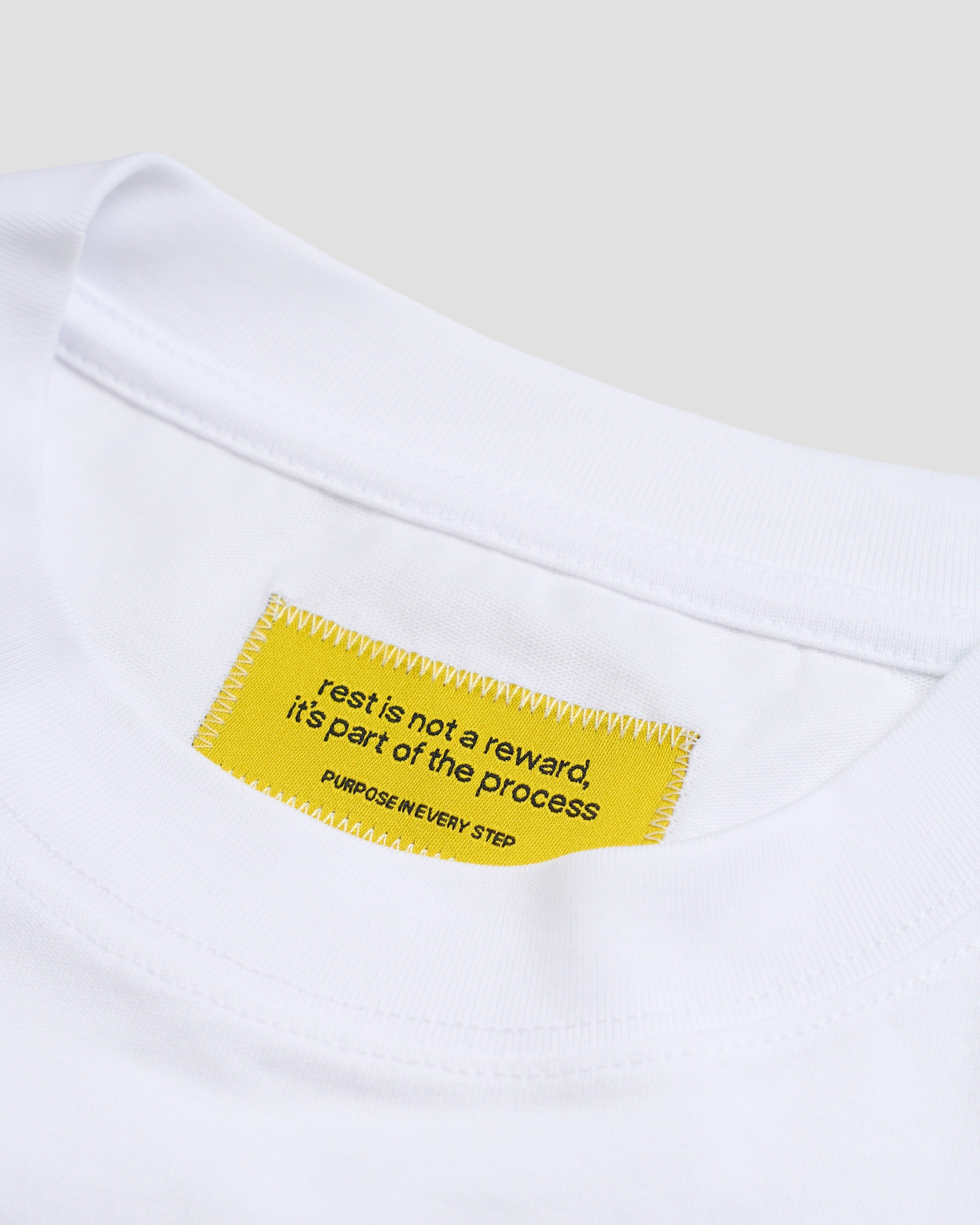 TALKING TOES | Happy Homebody Oversized Tee | White