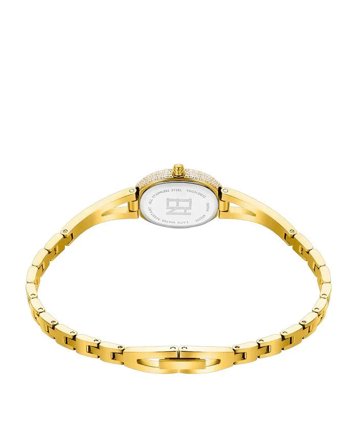 BLACK BY BLUE BRAVE | THCN Nยท I Mini Gold Sunray Dial Jewelry Watch