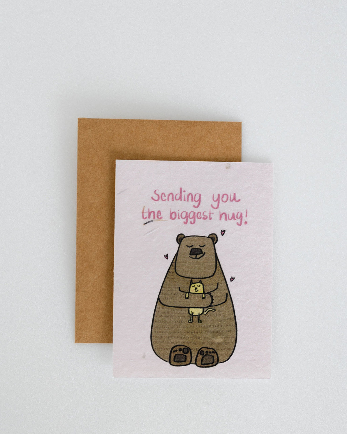 PURPLE AND PURE | Plantable Greeting Card | Biggest Hug