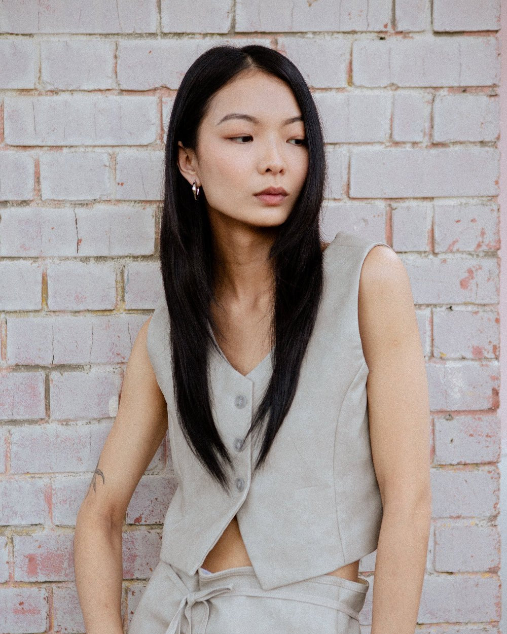 SAERO COLLECTIVE | Hae Structured Vest | Sand