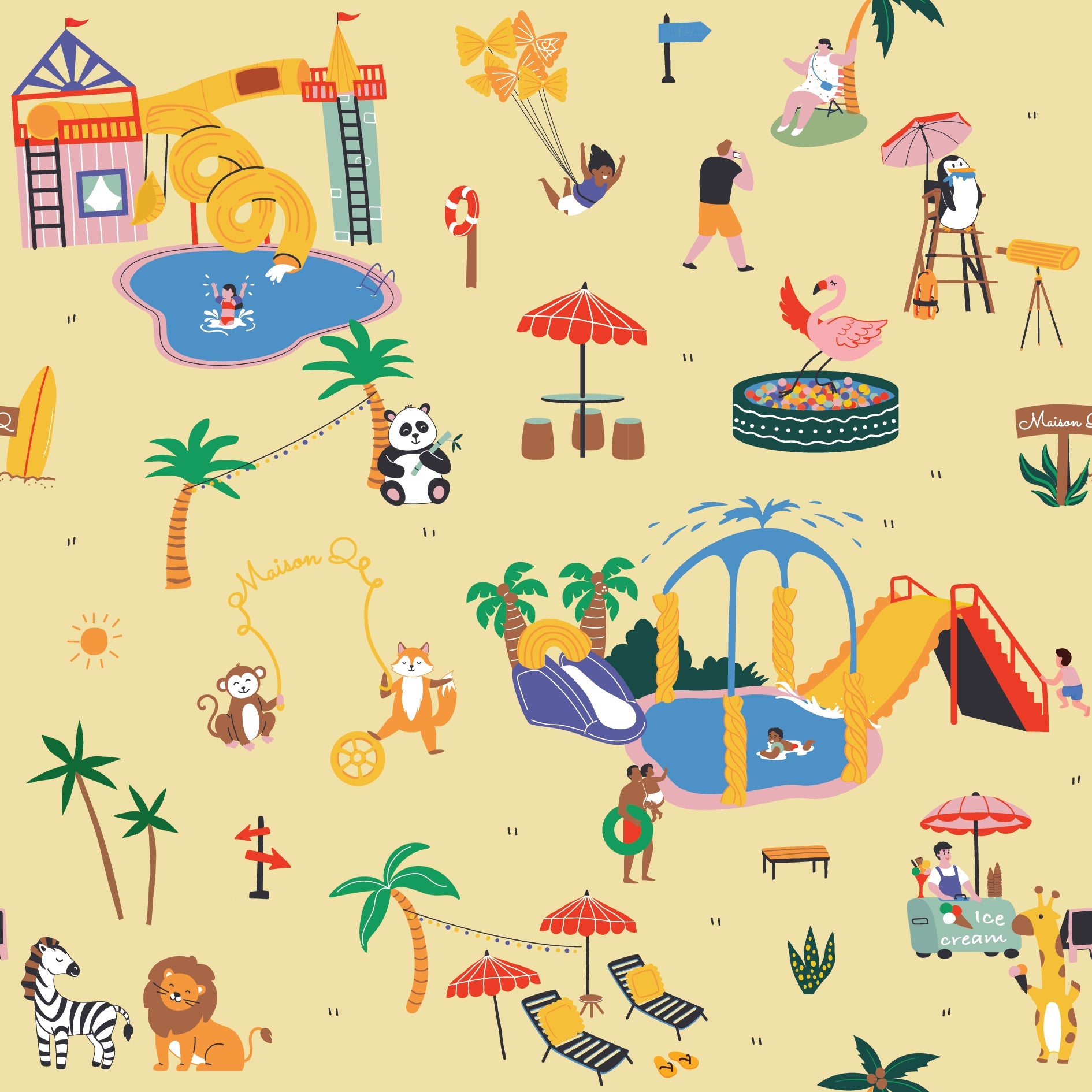 MAISON Q | Quintessential Teddy Dress