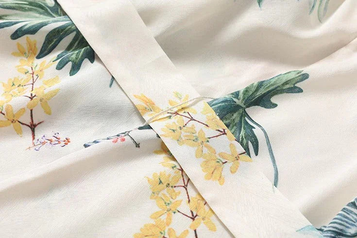 BELLS & BIRDS | Paradiso Floral Robe