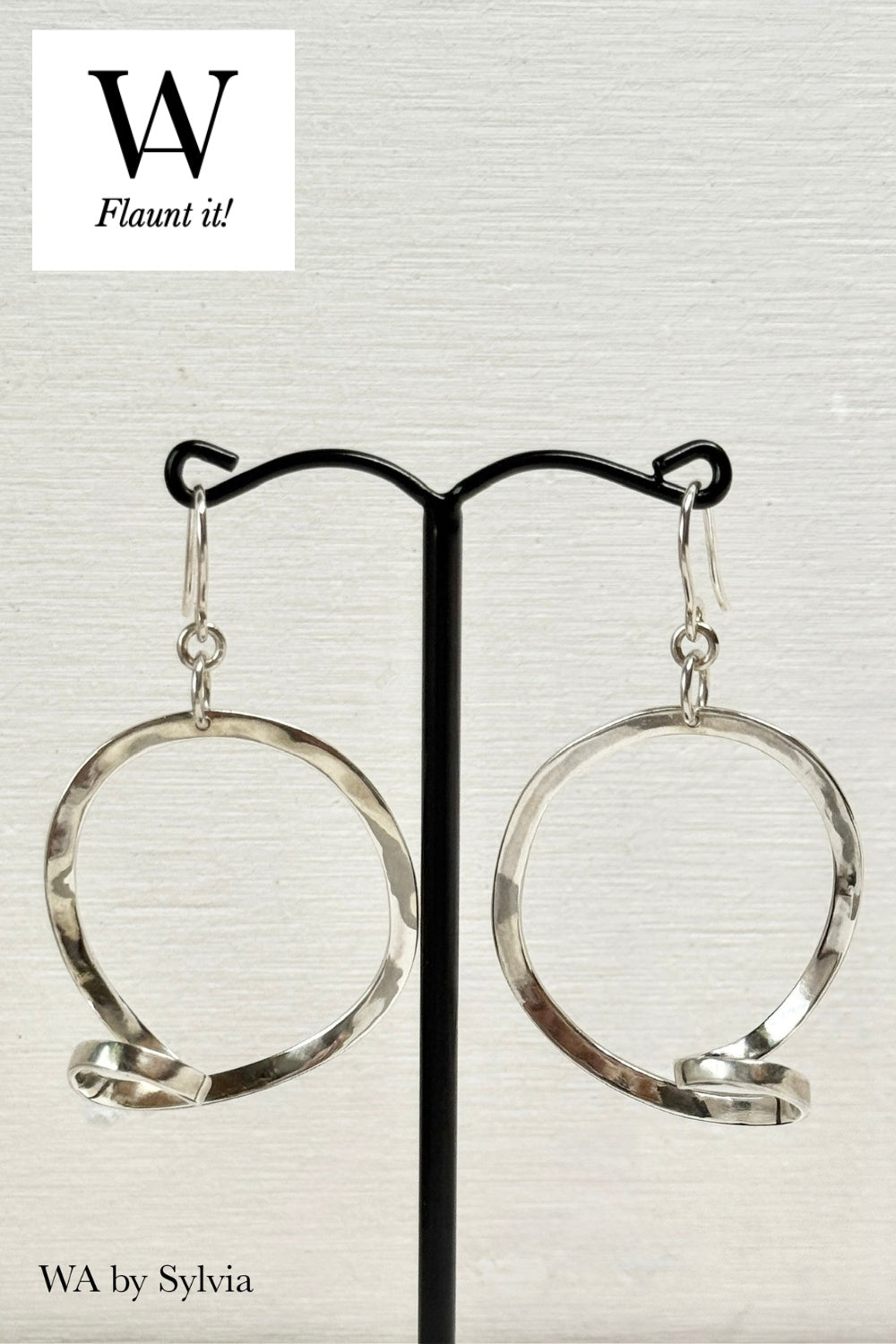 CREATIVE JEWELLERY STUDIO | Infinity Silver Earrings of WA by Sylvia