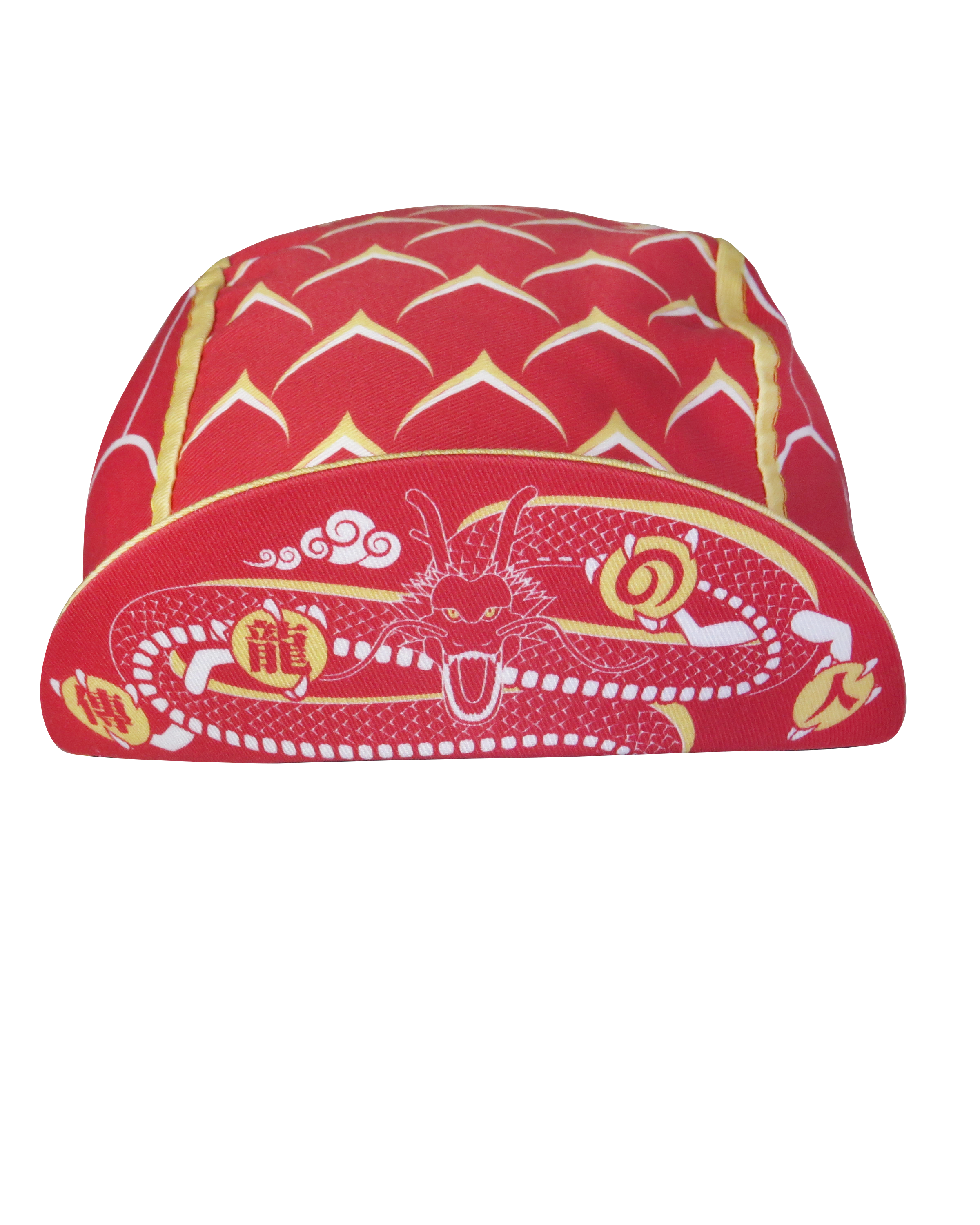 A DESIGN BY TAKACHYA | Cycling Cap - DragonfruitZ Auspicious Red