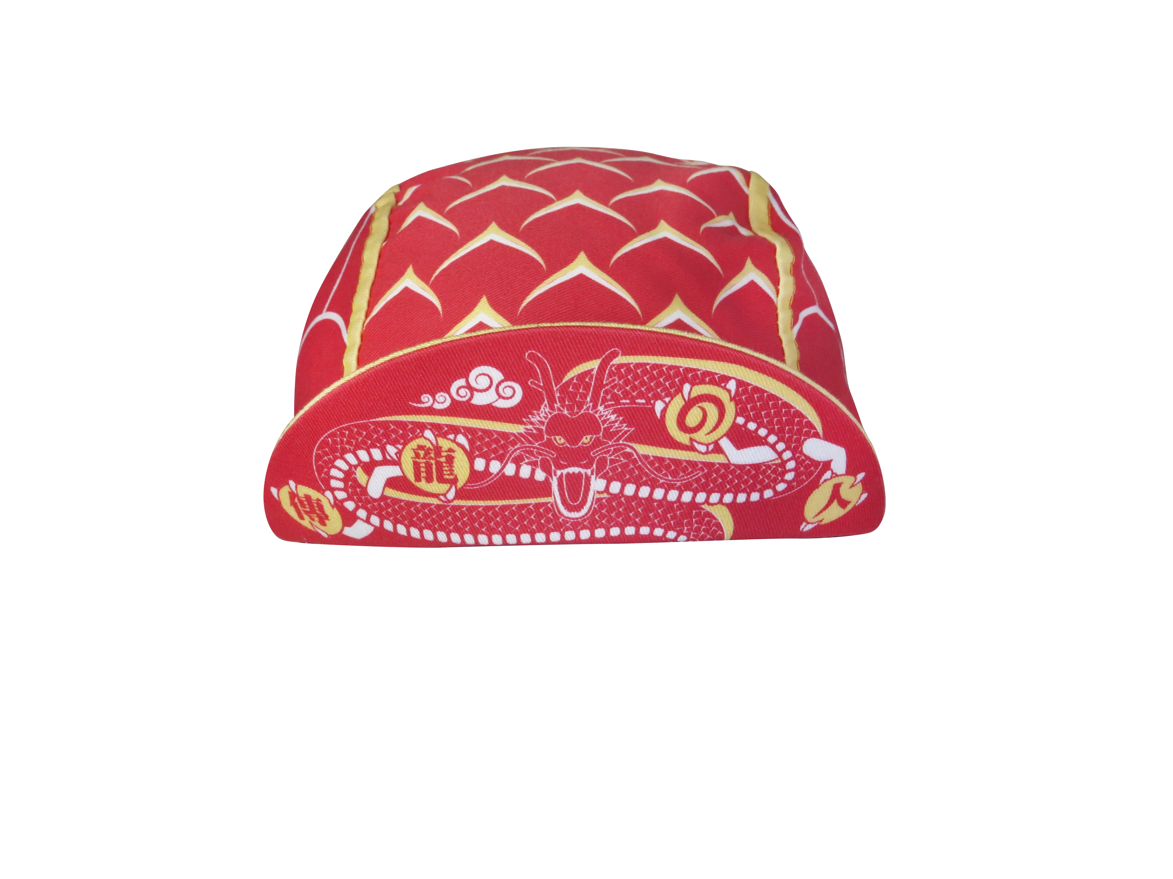A DESIGN BY TAKACHYA | Cycling Cap - DragonfruitZ Auspicious Red