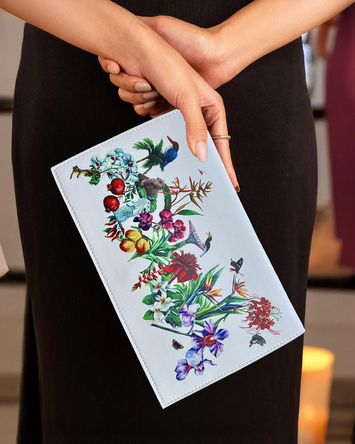 KELLY SER ATELIER | City in Bloom Clutch Bag