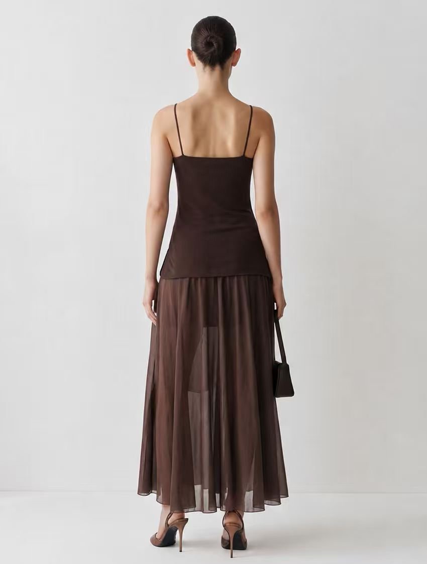 LAYERPLAN | Fiora Sheer Layered Dress