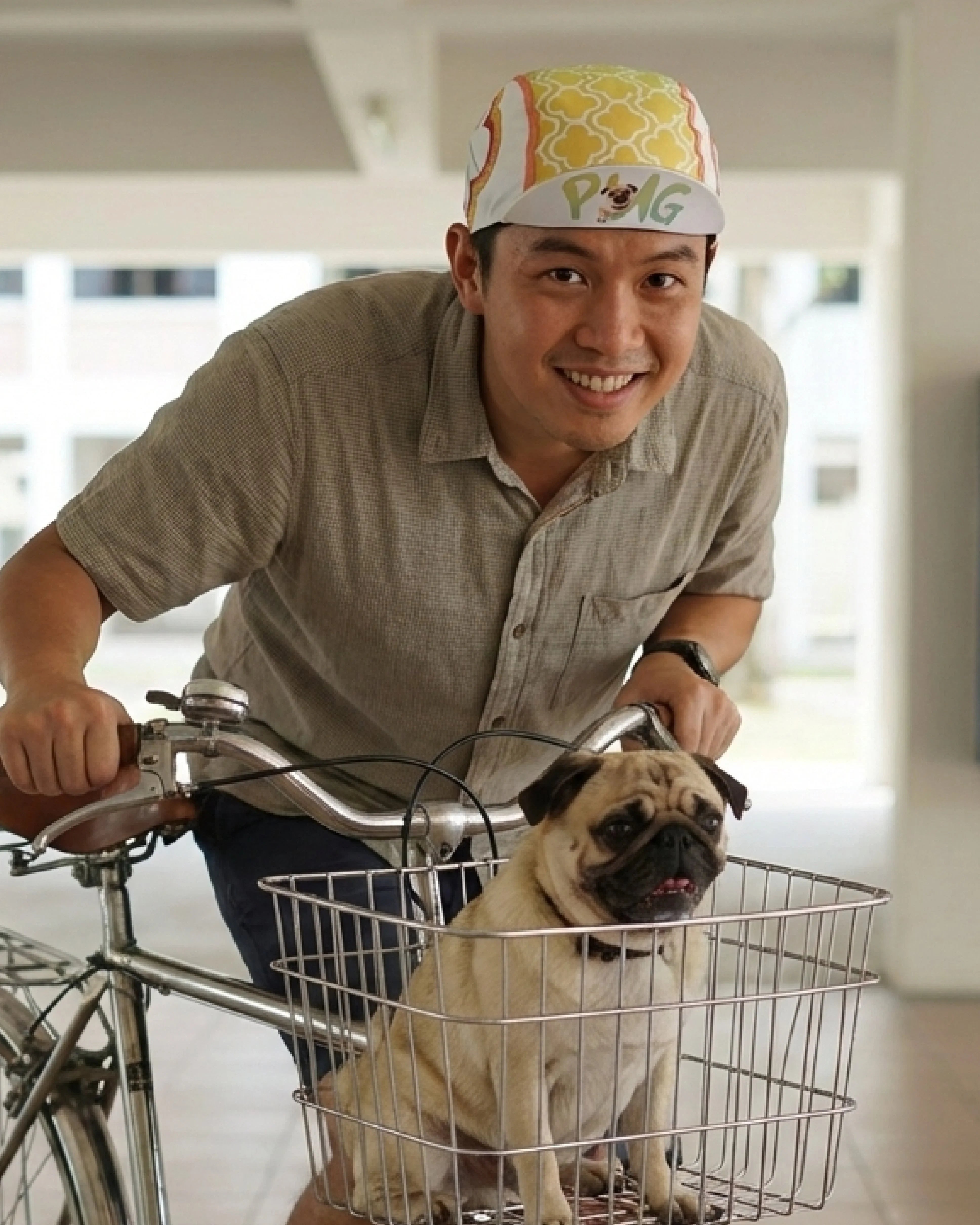 A DESIGN BY TAKACHYA | Voideck Animals Pug Takachya Cycling Cao