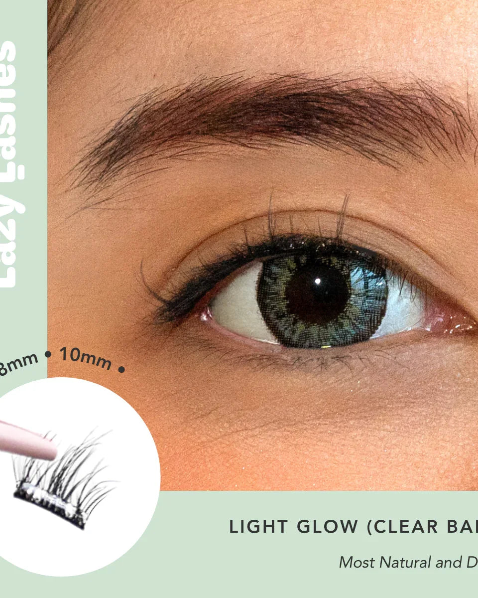 NODSPARK | Clear Band Everyday Light Glow Lazy Lashes