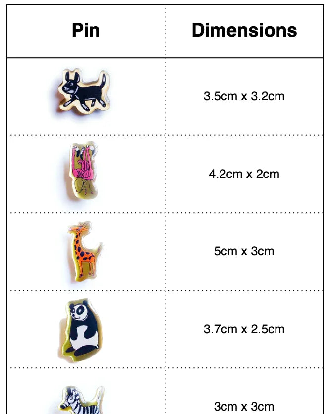 THE ANIMAL PROJECT | Animal Lapel Pins