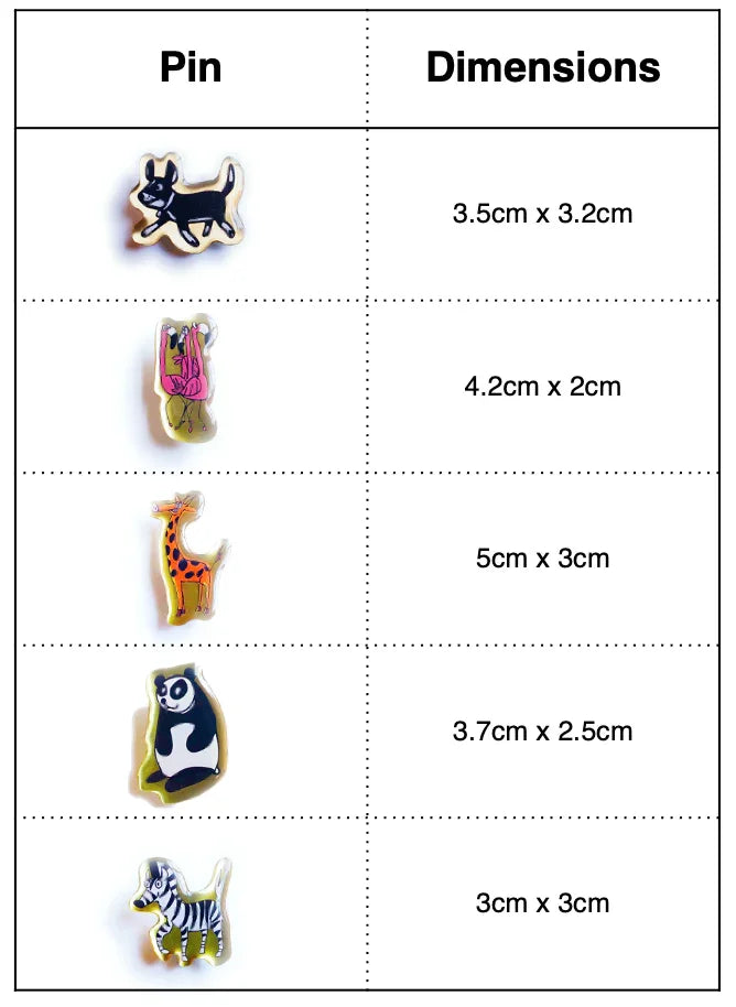 THE ANIMAL PROJECT | Animal Lapel Pins
