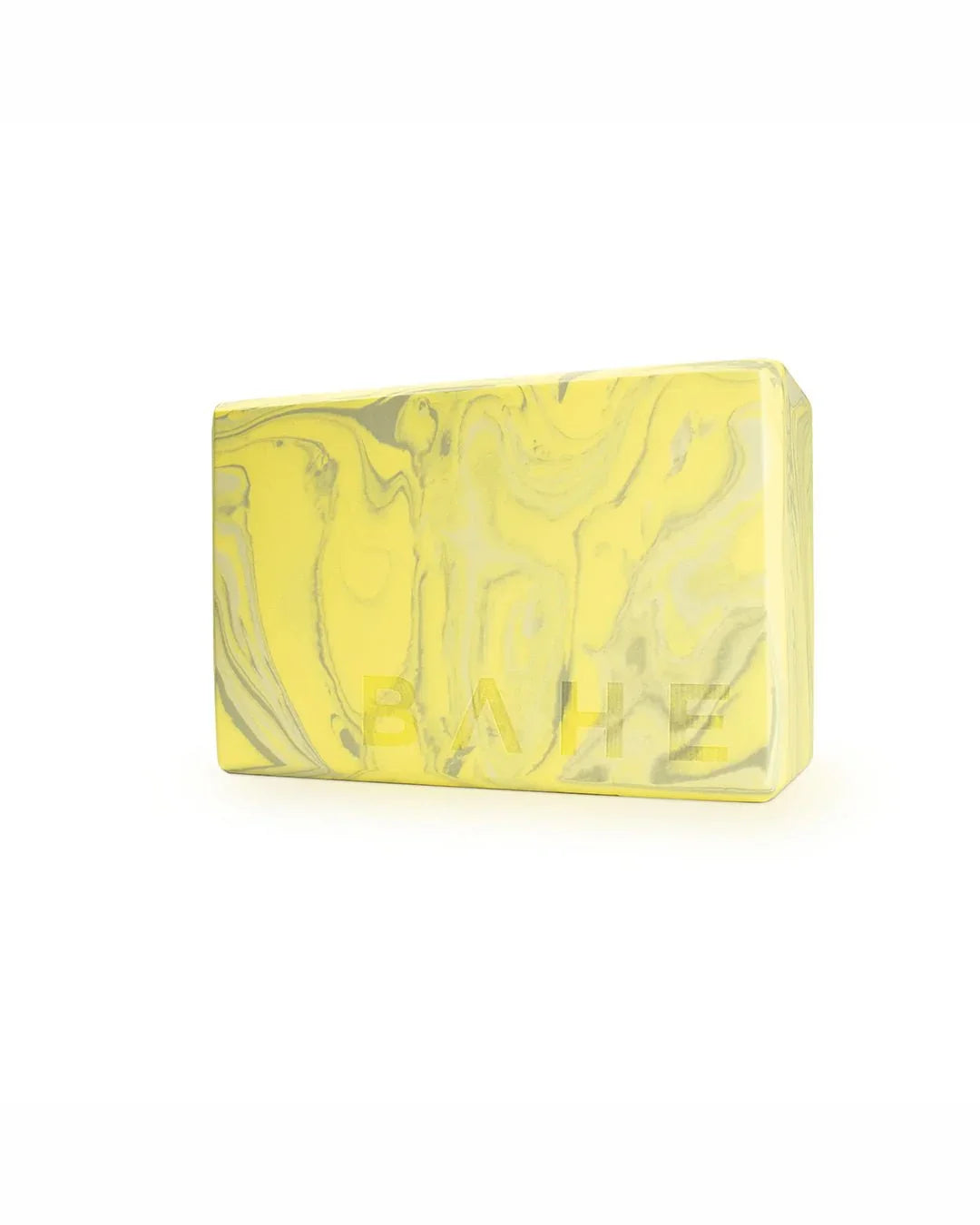 BAHE | Yoga Block 22.5x15x9cm - Pale Lemon Marble
