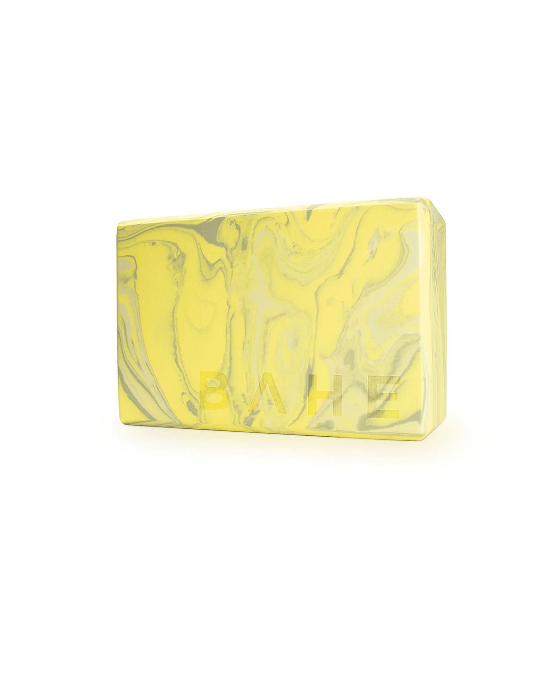 BAHE | Yoga Block 22.5x15x9cm - Pale Lemon Marble