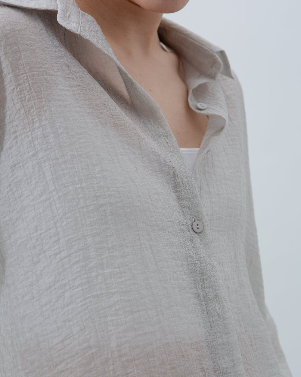 SAERO COLLECTIVE | Oreum Shirt V. 1 | Light Grey