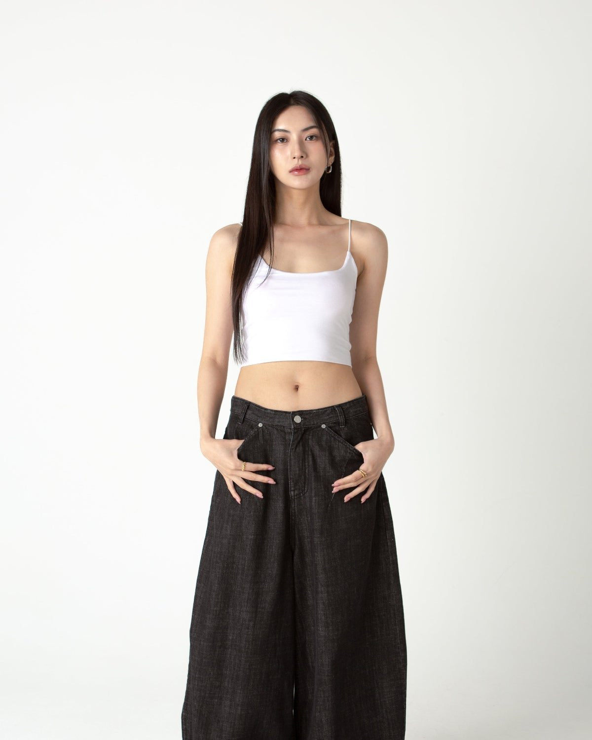 SAERO COLLECTIVE | Myeonsa Denim Jeans | Midnight Black