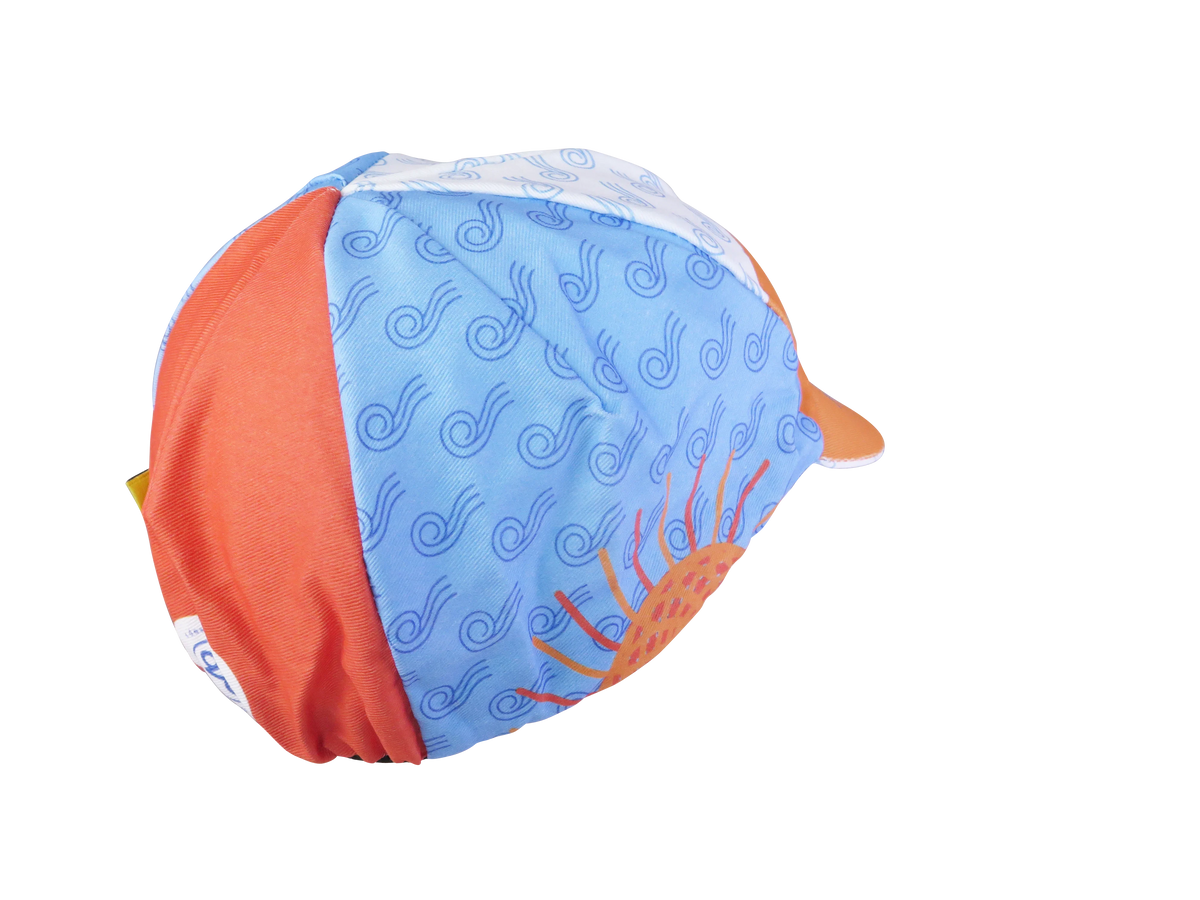 A DESIGN BY TAKACHYA | Cycling Cap - Chinese Idioms Nice Sun and Wind