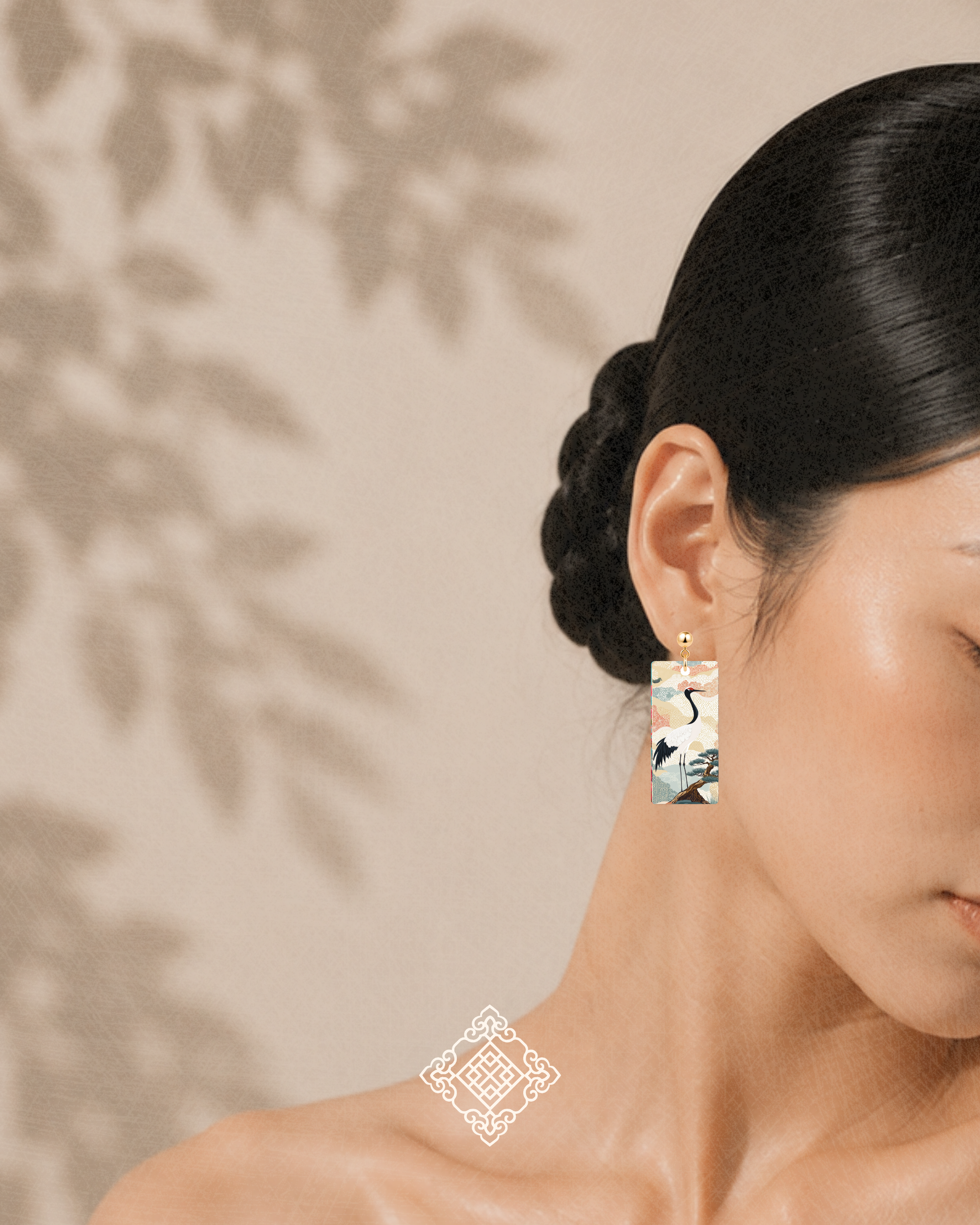 THE ANTECEDENT STORE | Pine & Crane Earrings