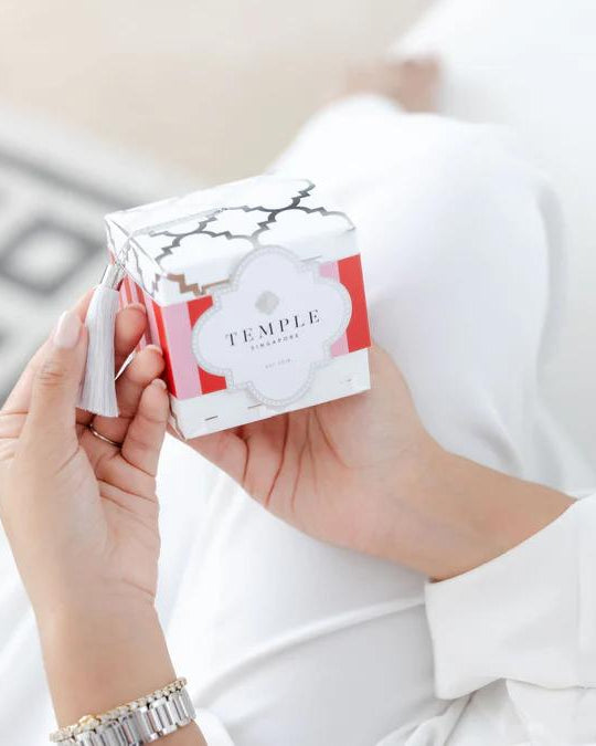 TEMPLE CANDLES | Christmas Candle, Silver