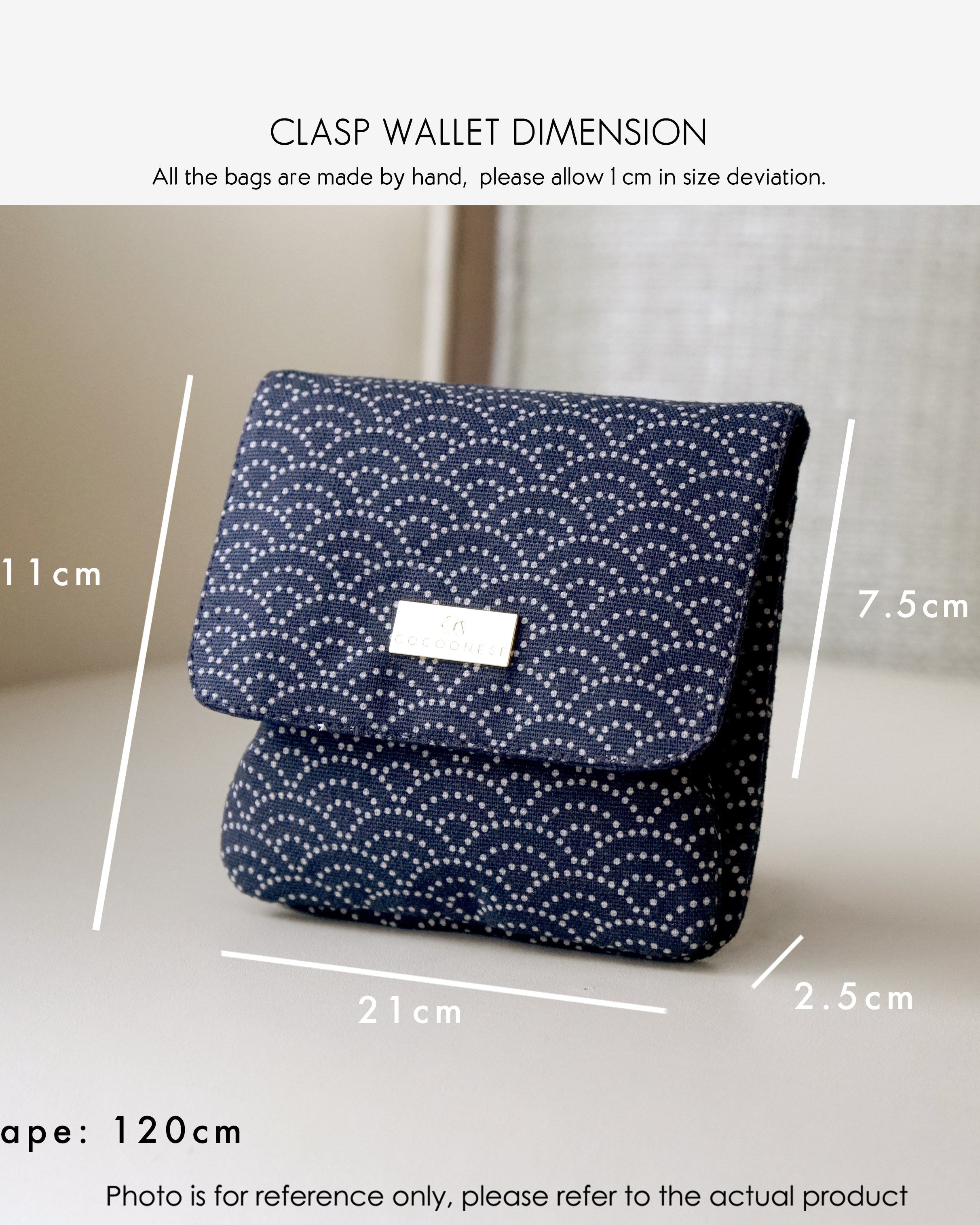 COCOONESE | Clasp Wallet - Natsume