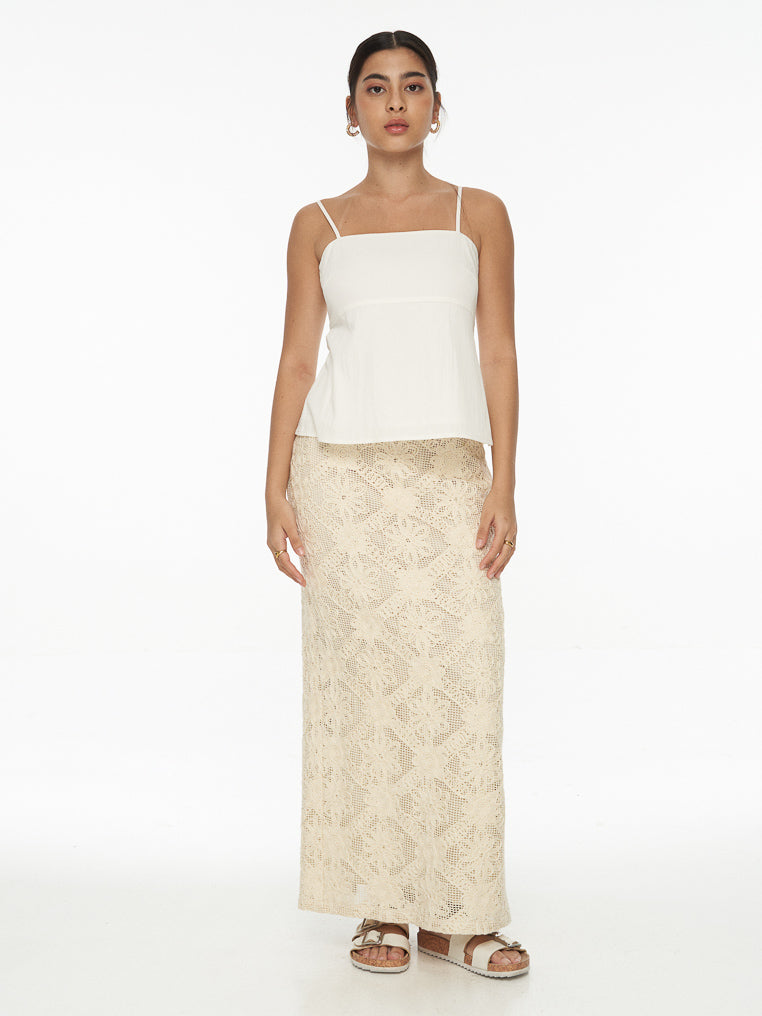 DRESSINGPAULA | Crochet Maxi Skirt
