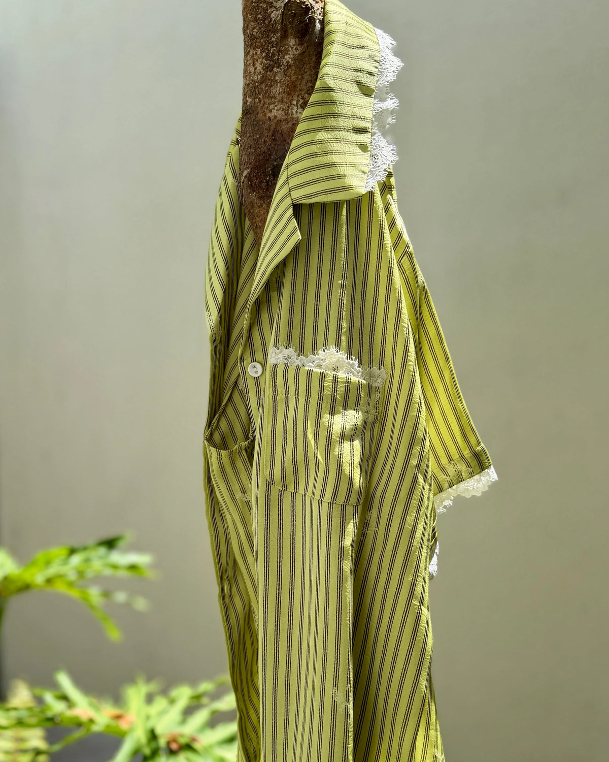 BELLS & BIRDS | Sage Bloom PJ Set