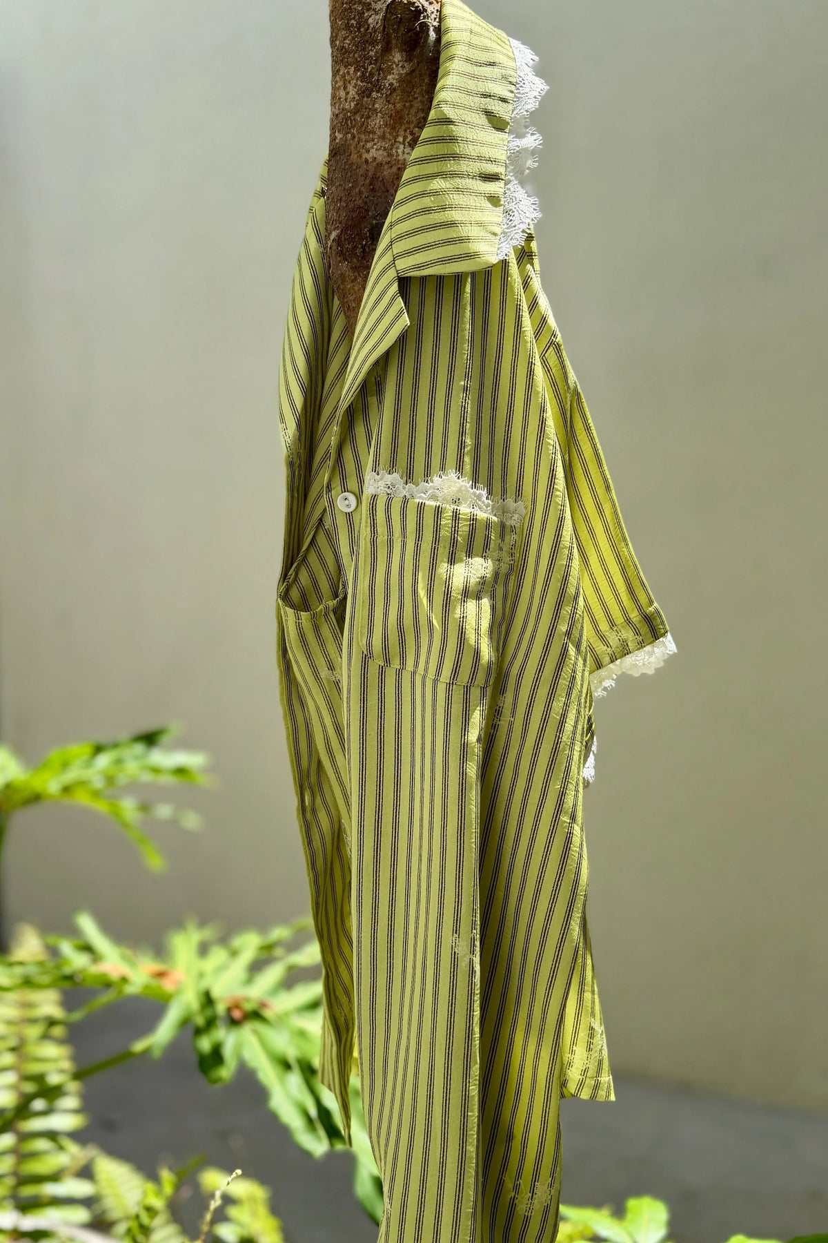 BELLS & BIRDS | Sage Bloom PJ Set