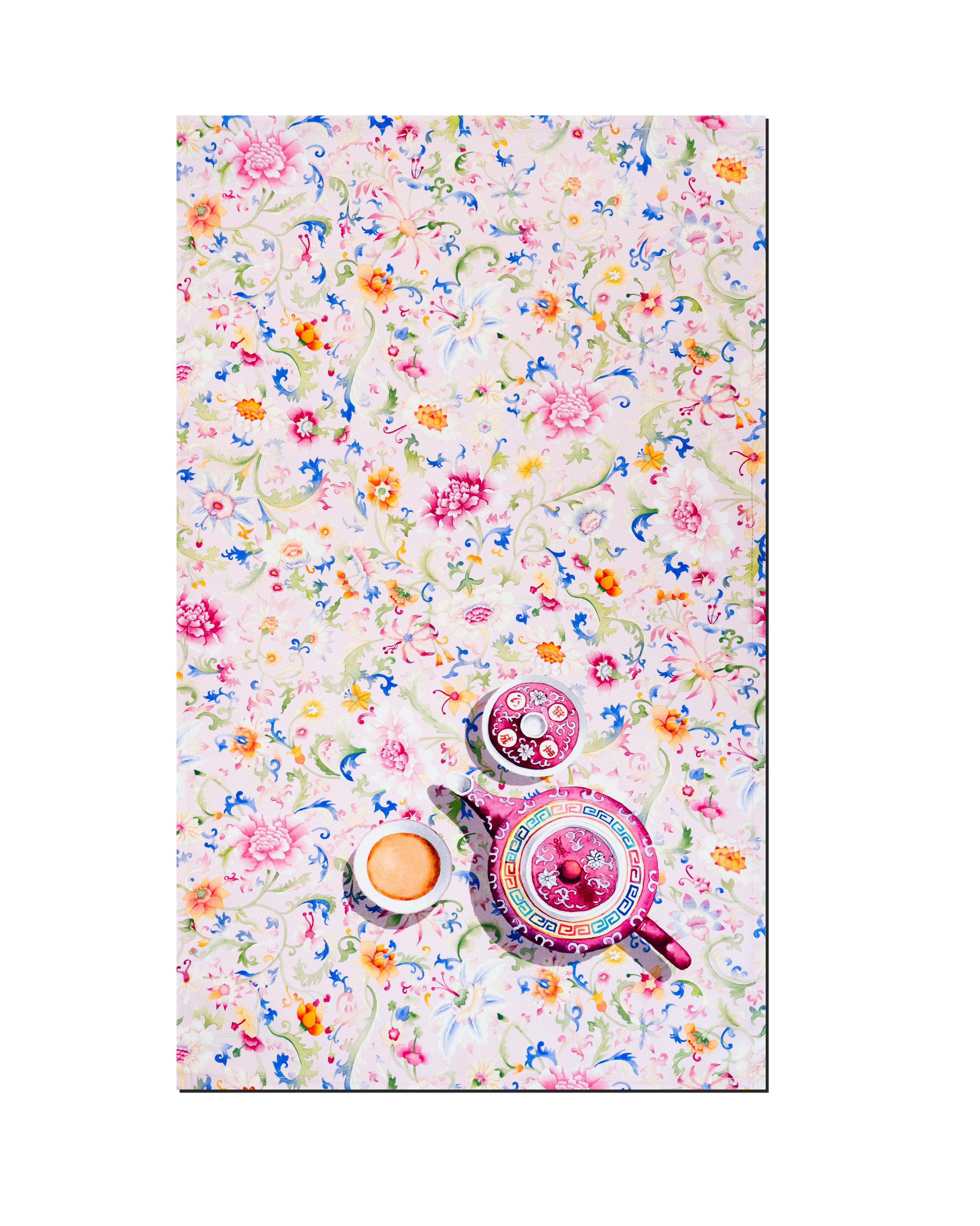 SINGLAPA | Oriental Spring Tea Towel