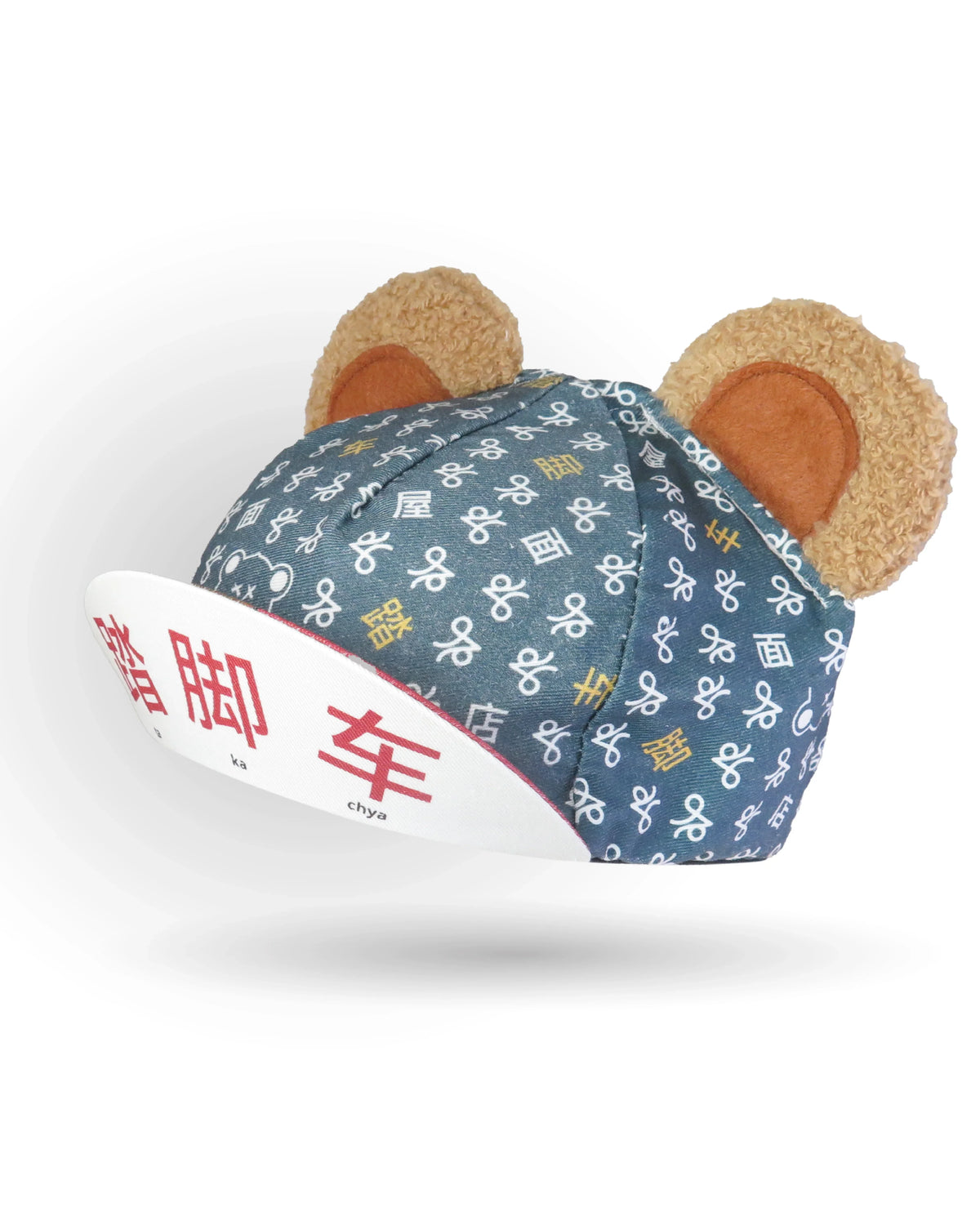EXTRA NOODLE | EXTRA NOODLES x TAKACHYA Monogram Cycling Cap Bear Ears (Pre-Order)