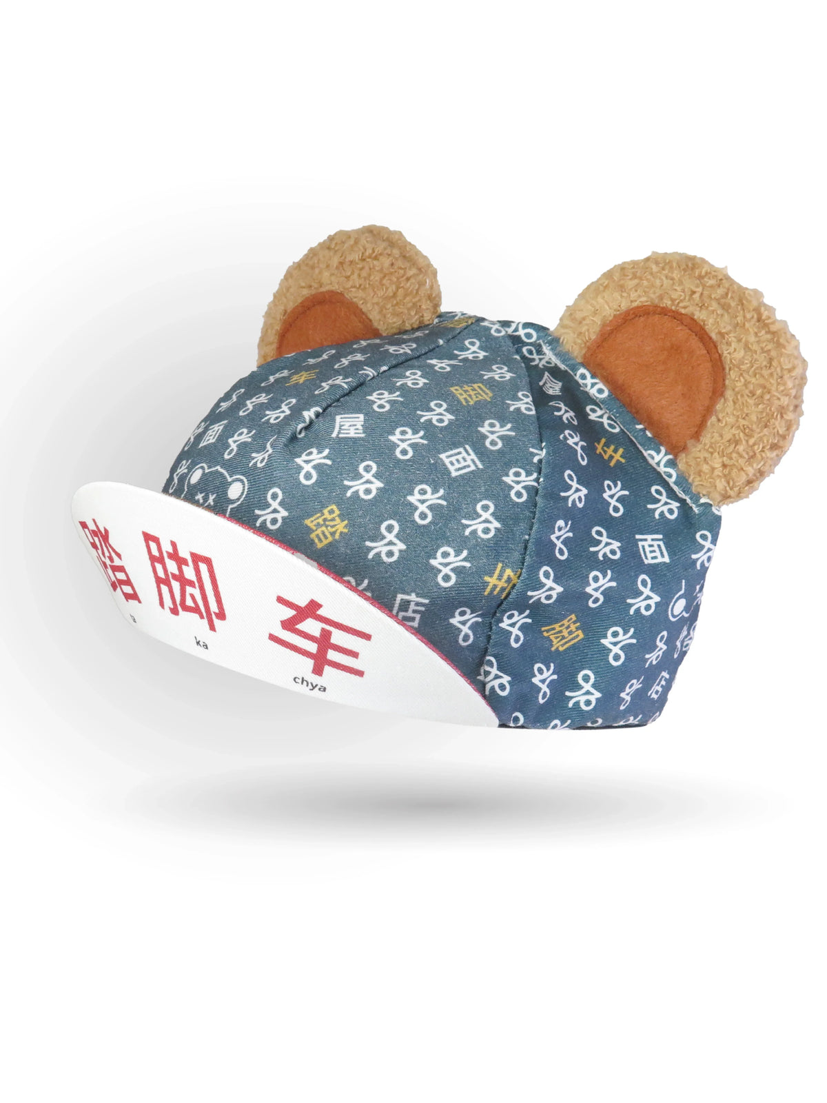 EXTRA NOODLE | EXTRA NOODLES x TAKACHYA Monogram Cycling Cap Bear Ears (Pre-Order)