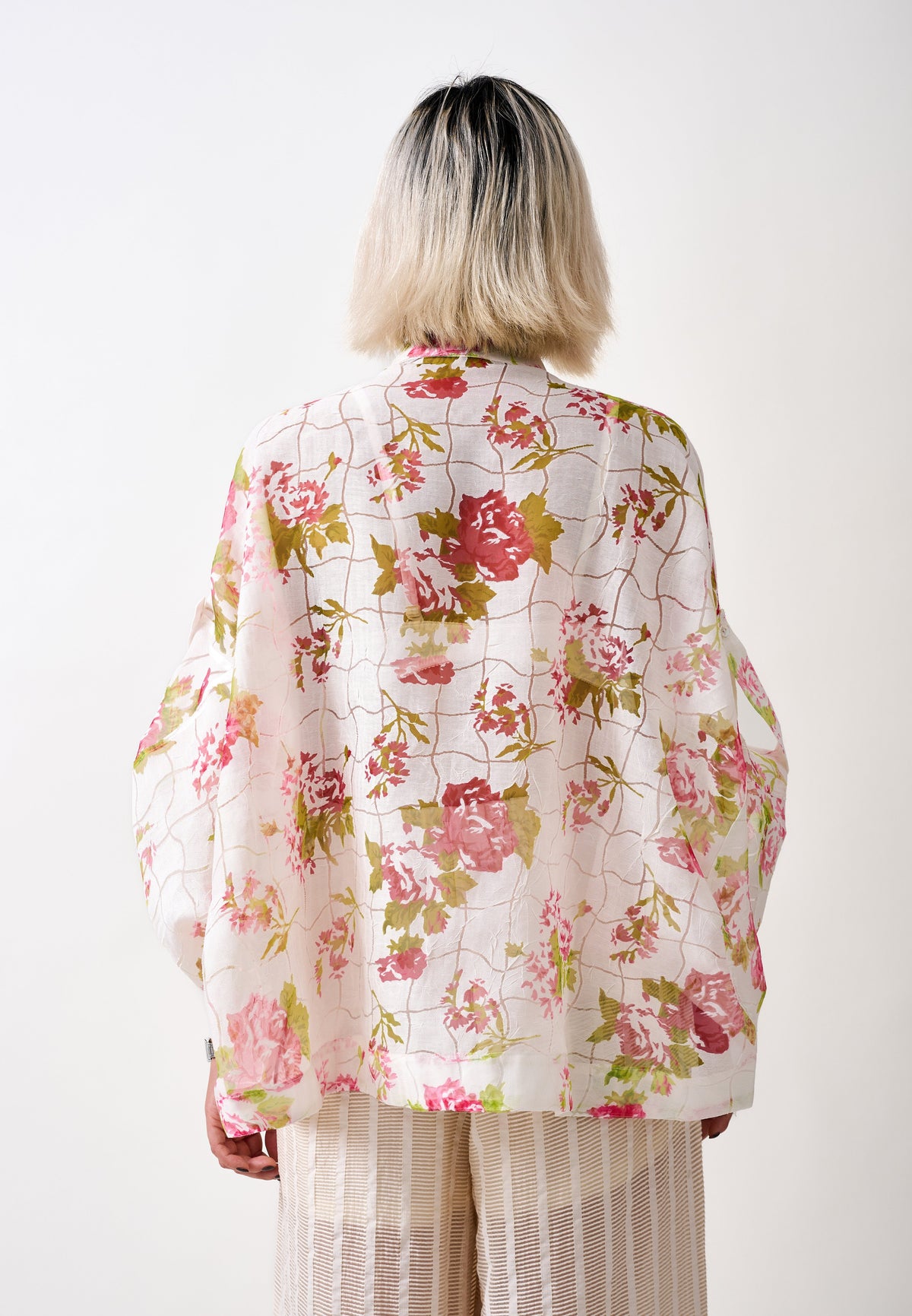 KHAAR | Floral Crop Top