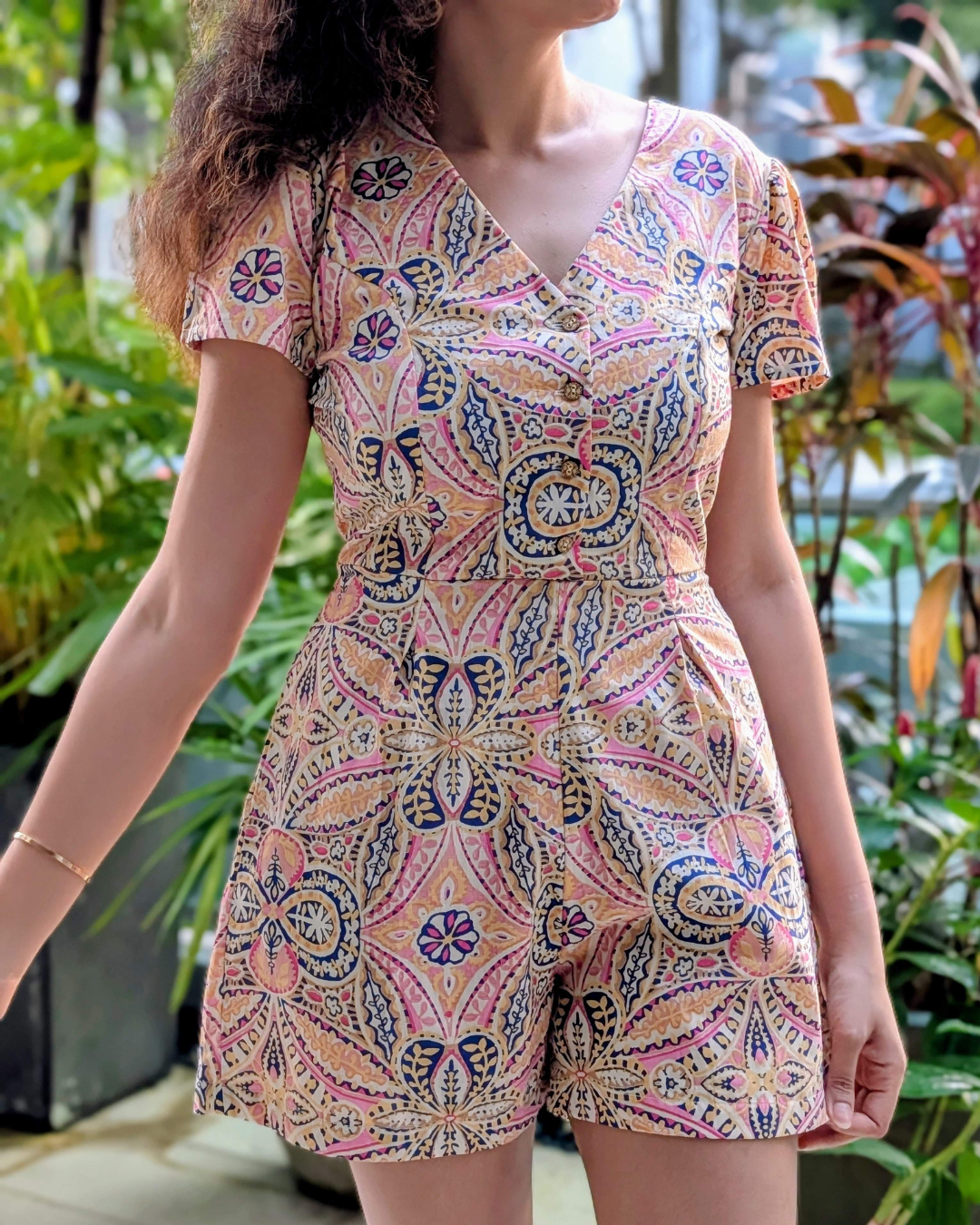 NIMBU | Candy Kiss Women's Playsuit in Cotton