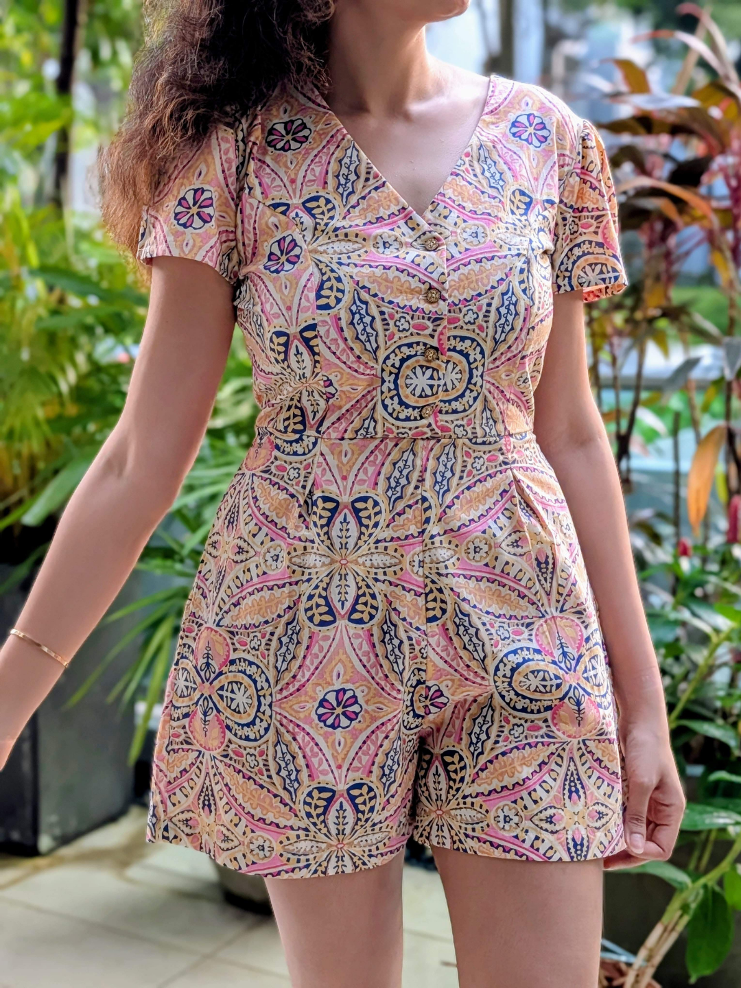 NIMBU | Candy Kiss Women's Playsuit in Cotton