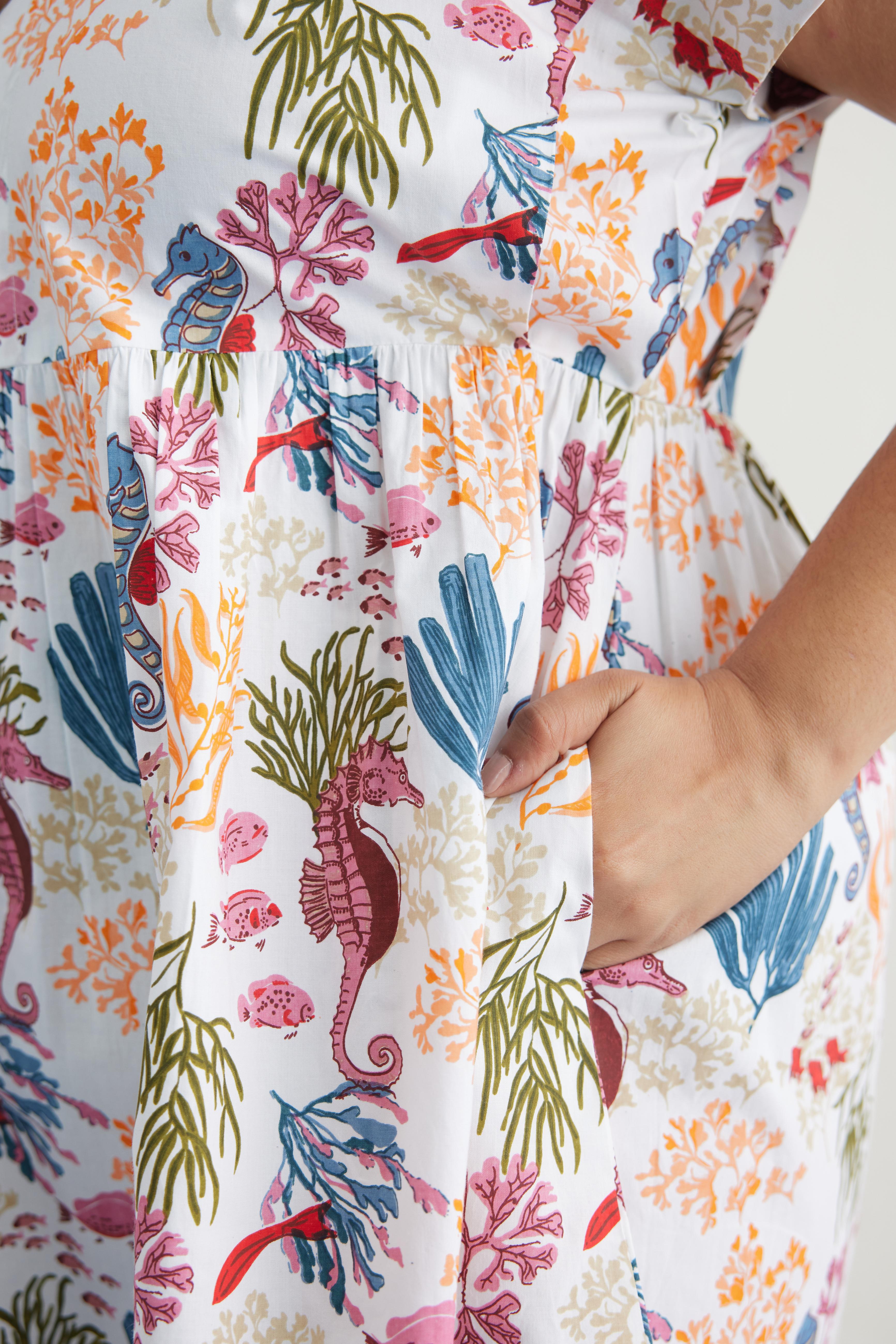 SUI | Ocean Heart Organic Cotton Dress