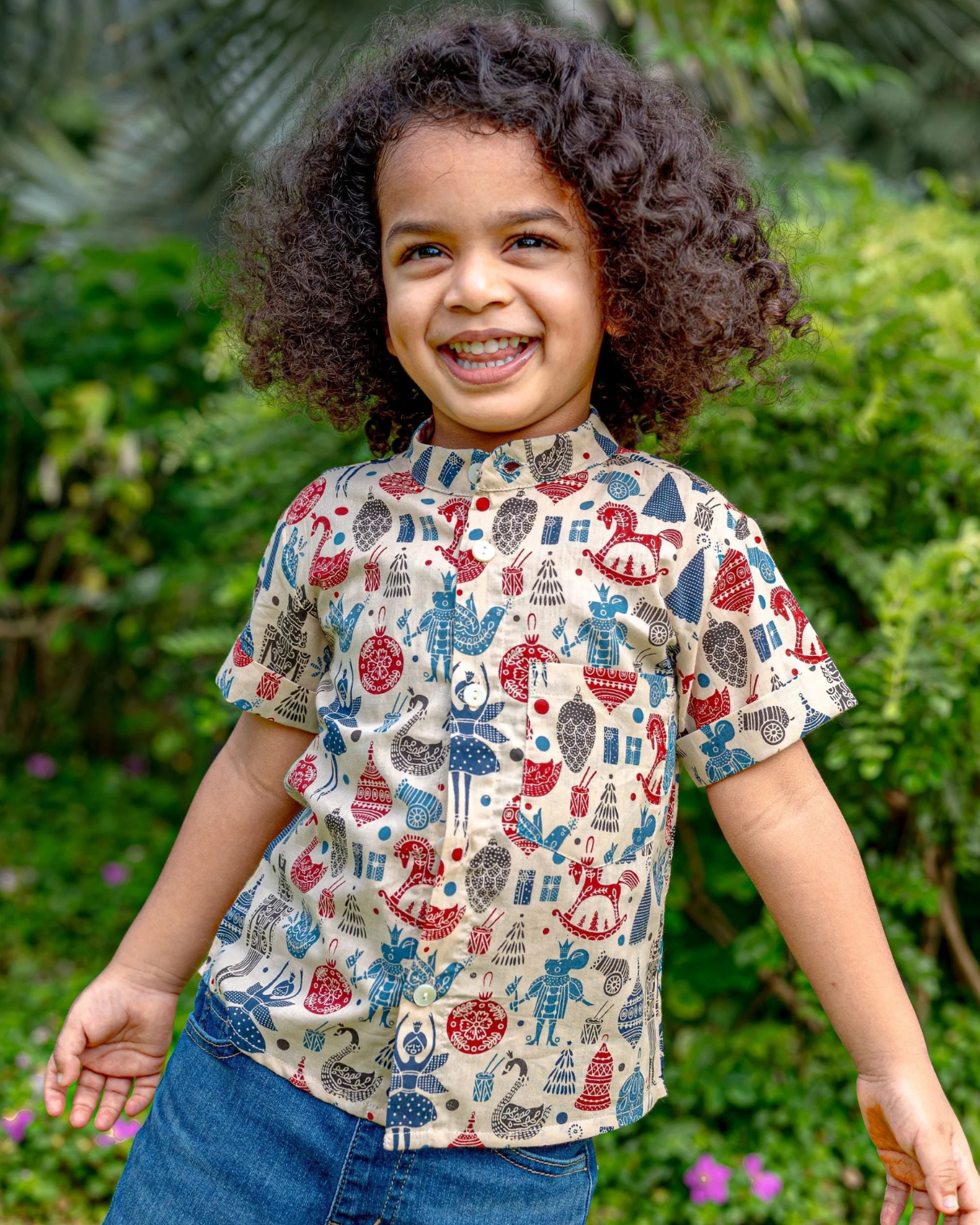 NIMBU | London Kids Unisex Cotton Shirt