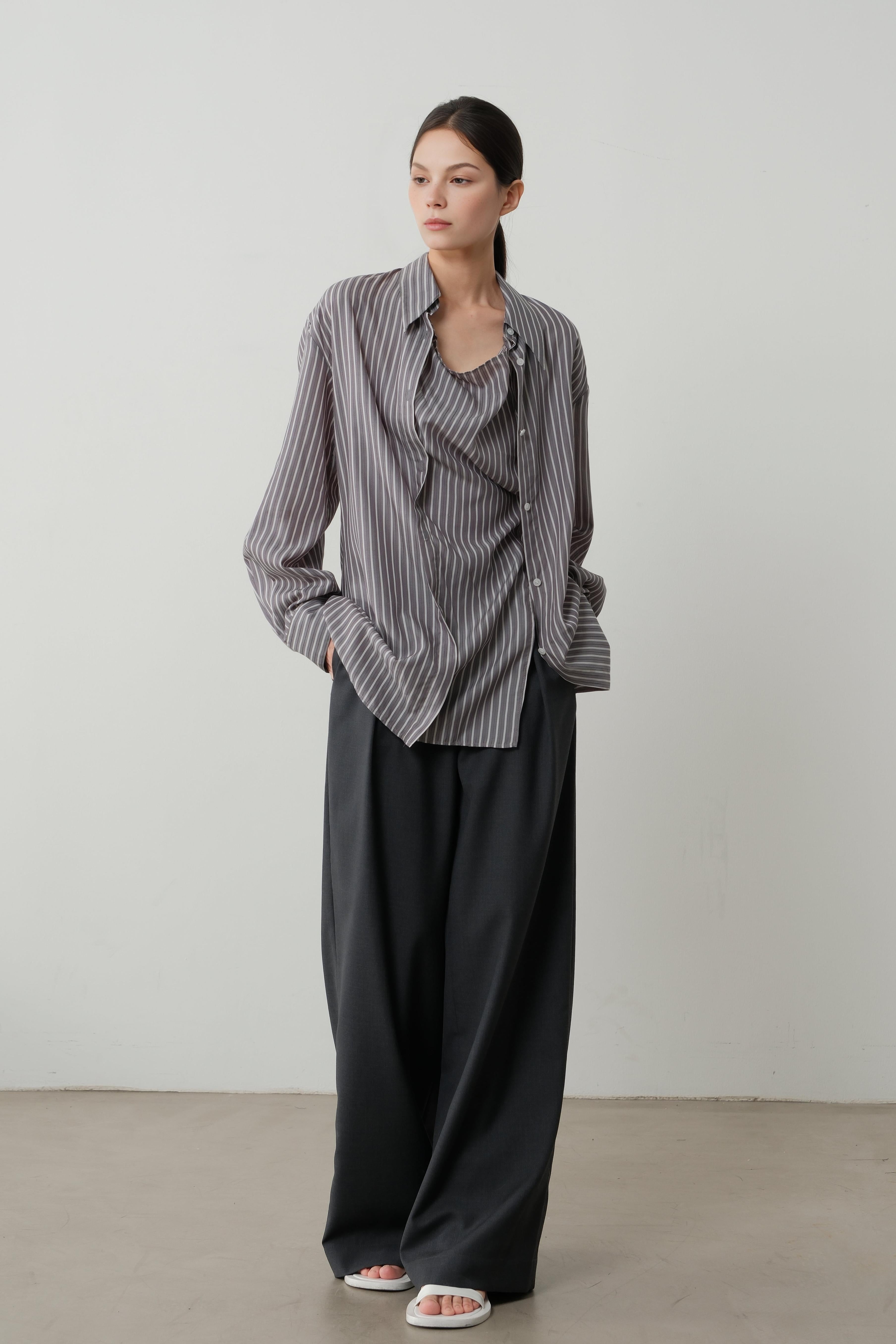 LAYERPLAN | Mavine Soft Drape Shirt