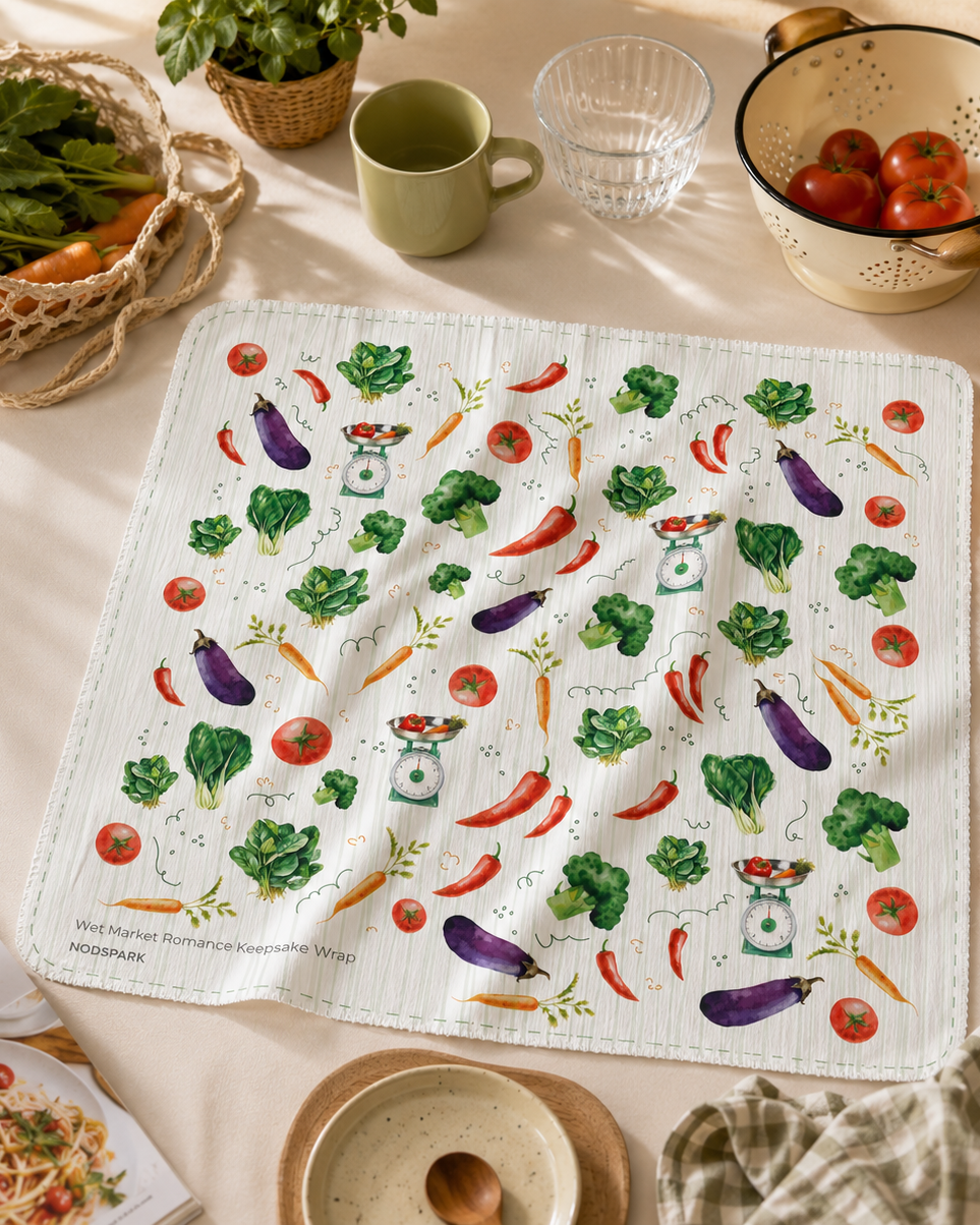 NODSPARK | Wet Market Romance Keepsake Wrap