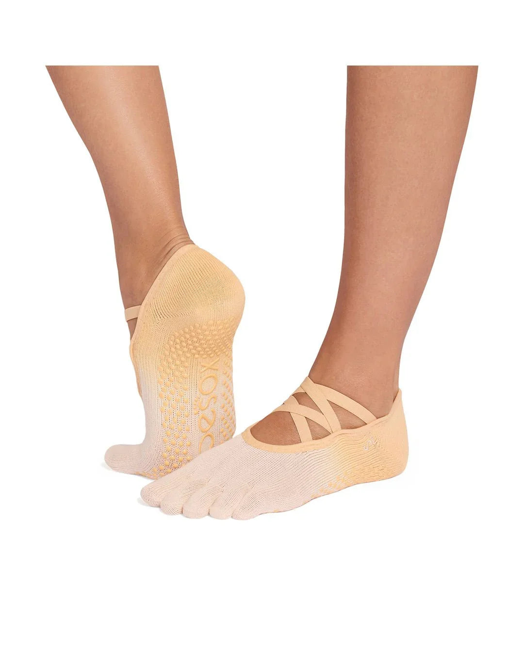 TOESOX | Grip Full Toe Elle - Golden Ombre