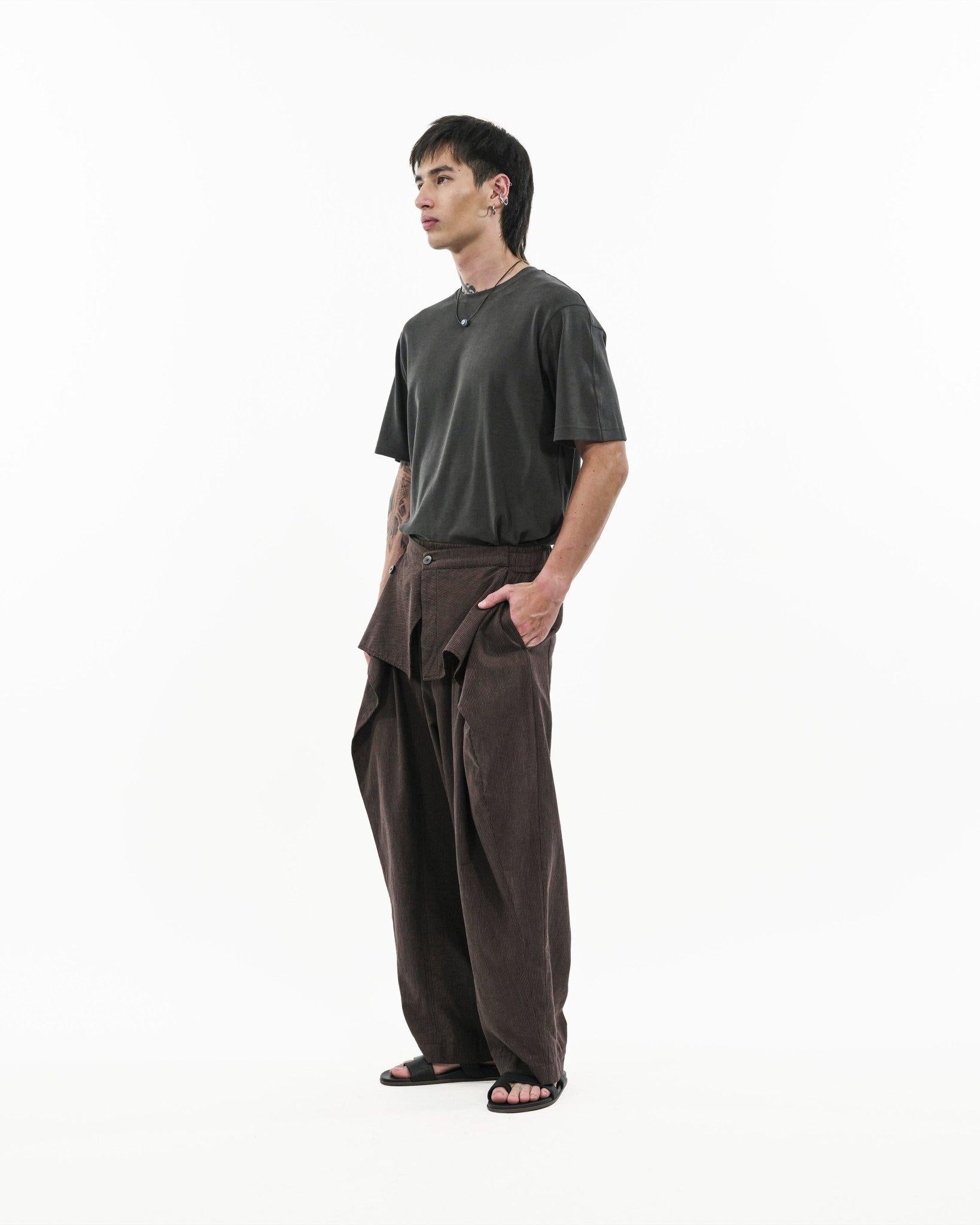 GRAYE | Sash Wrap Trousers