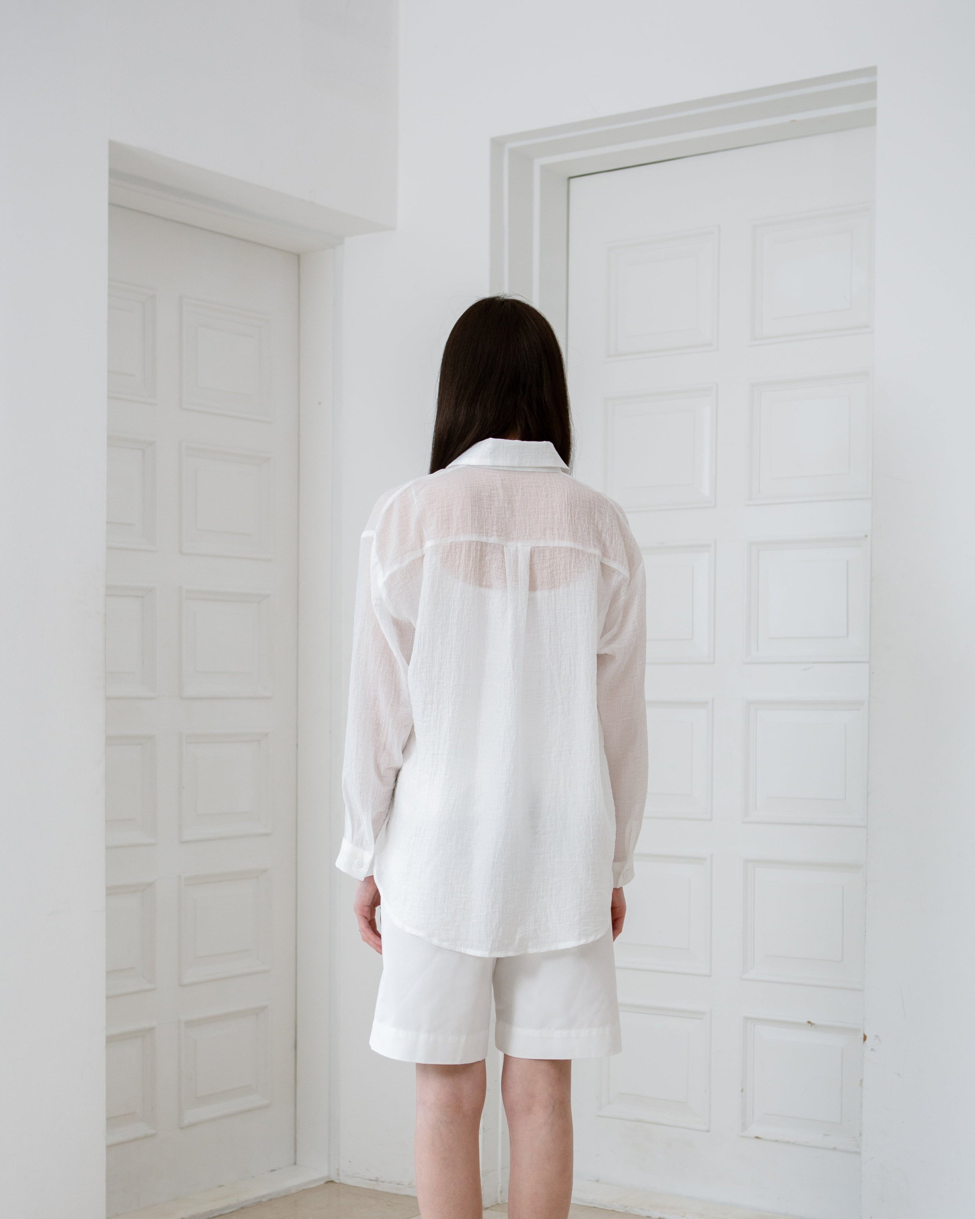 SAERO COLLECTIVE | Oreum Shirt V. 1 White