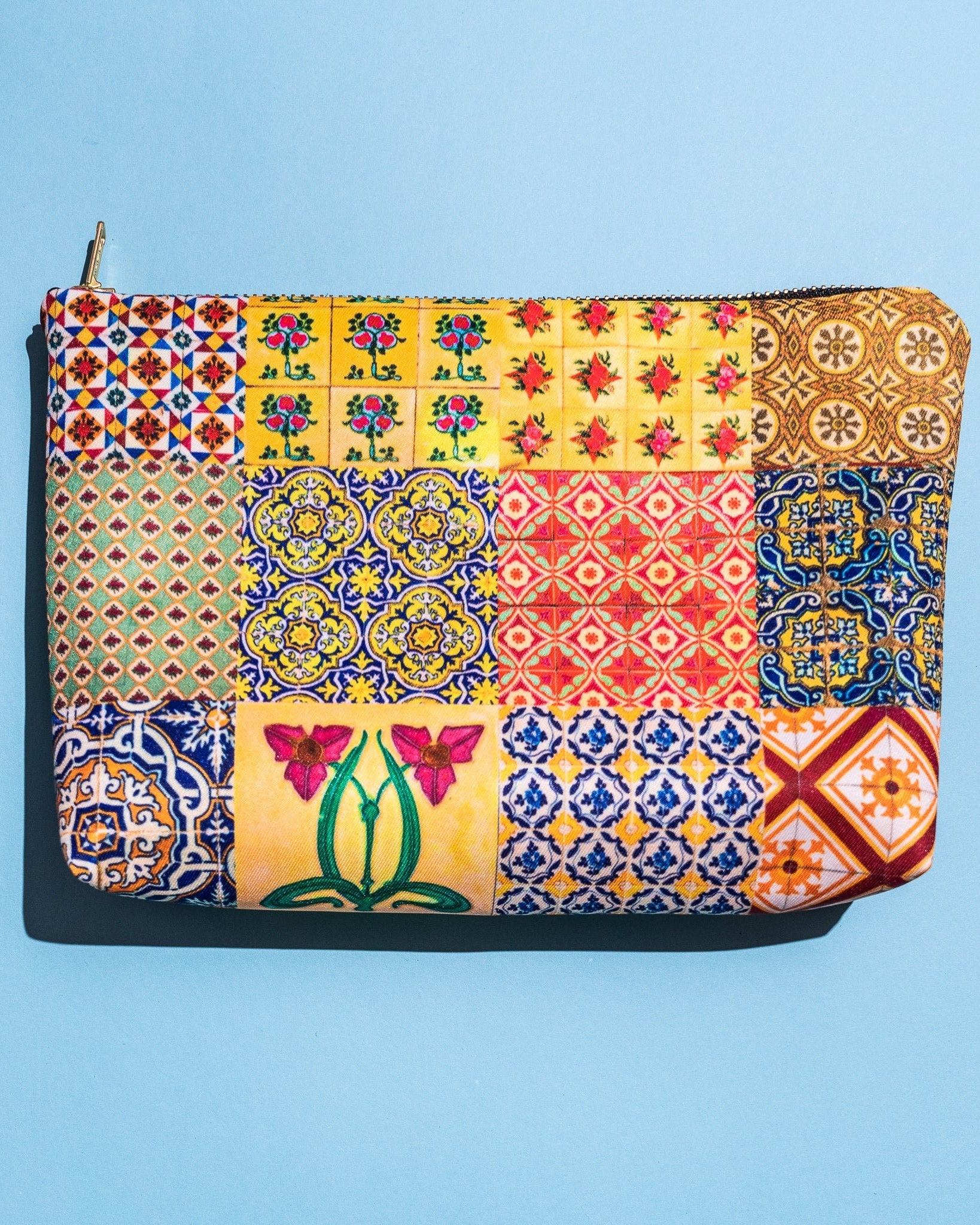 PHOTO PHACTORY | Peranakan Tiles Design Travel Pouch | Tuscany