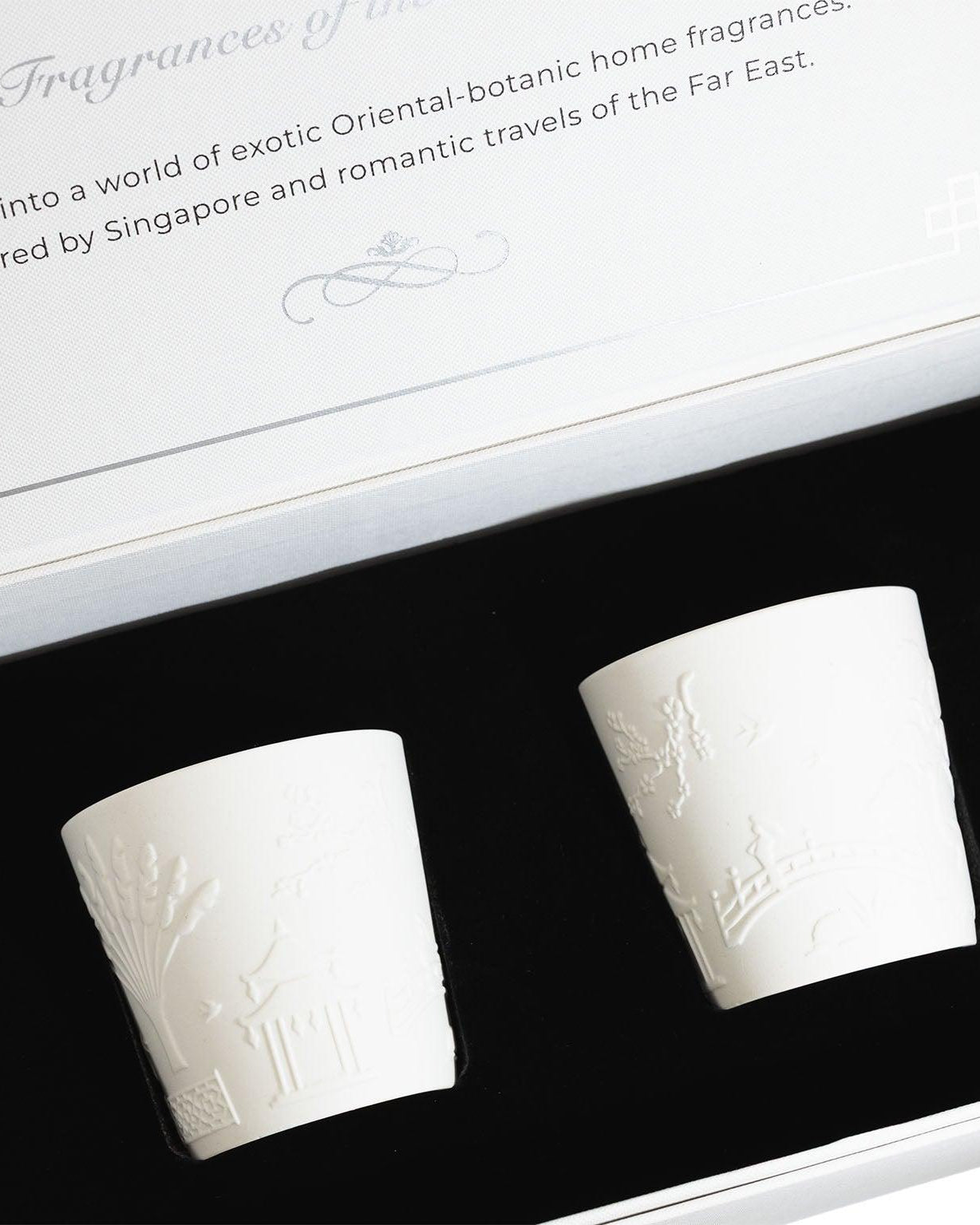 TEMPLE CANDLES | Chinoiserie Candle Duo Gift Box