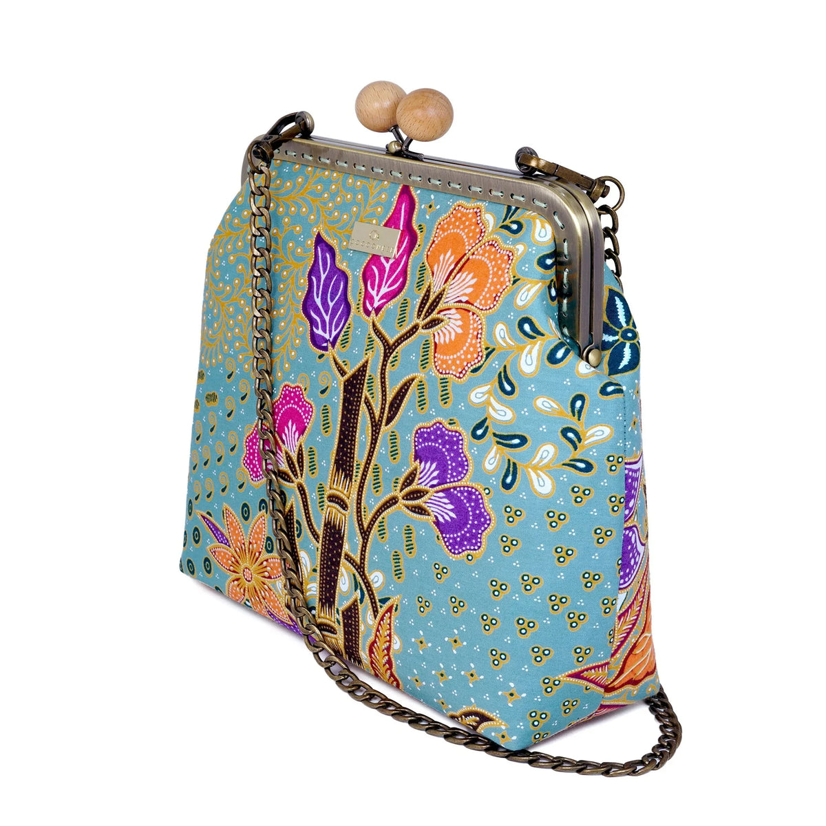 COCOONESE | Clasp Sling With Wooden Ball - Daylight Riddle (GN)