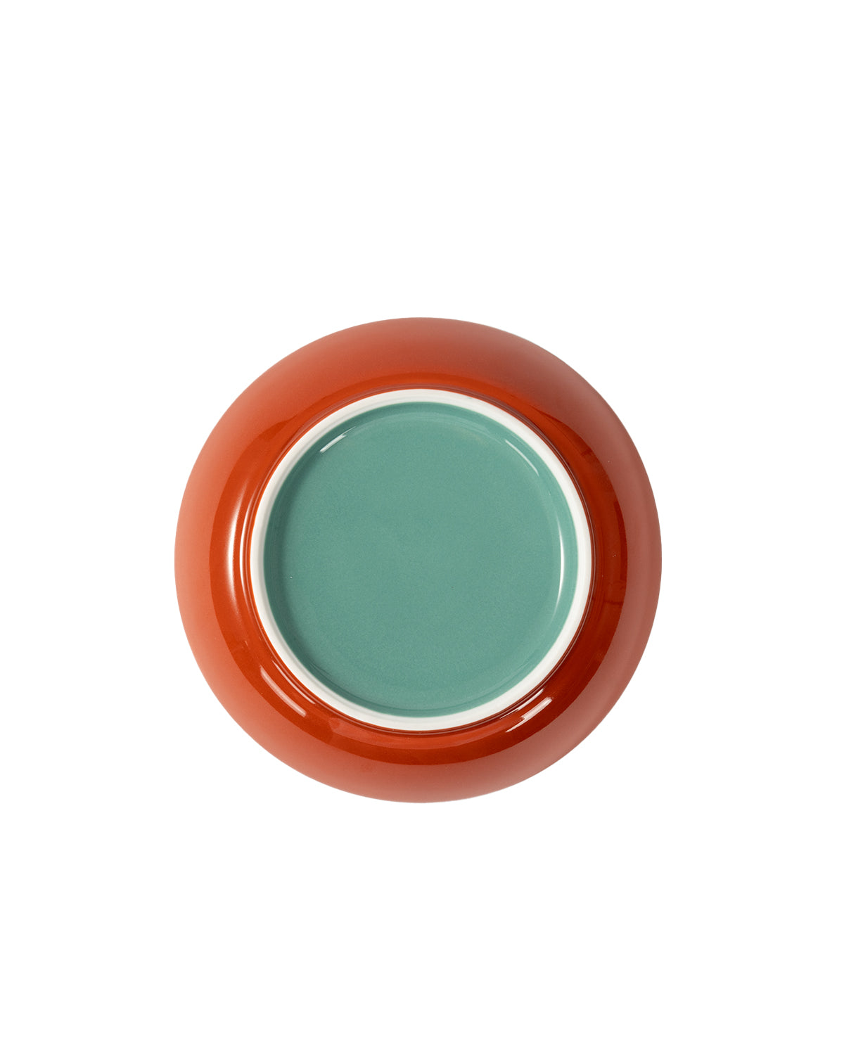 CRAFILAB | Brick Red & Turquoise Teapot Tray