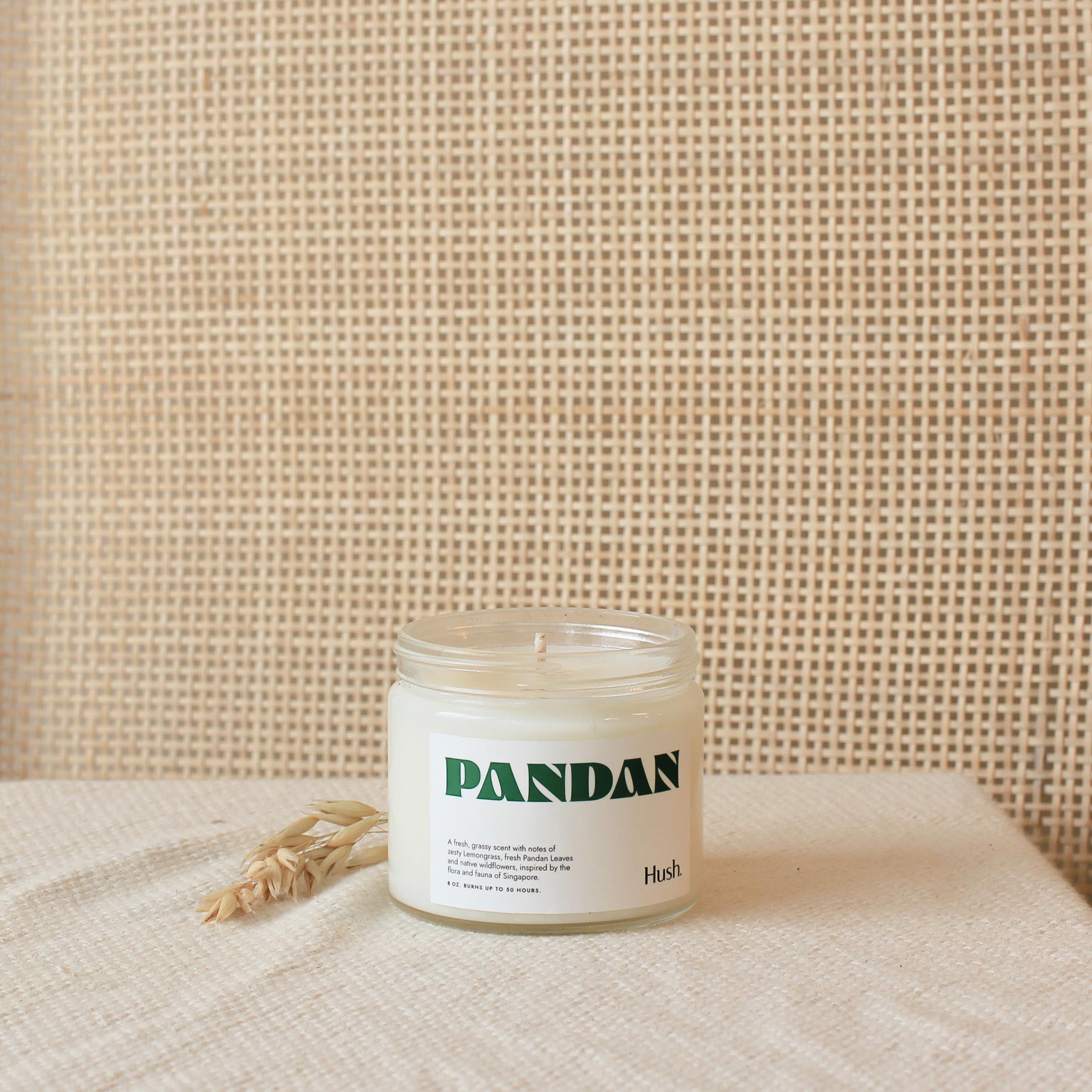 HUSH CANDLE | Pandan Candle 8oz