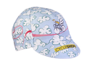 A DESIGN BY TAKACHYA | Cycling Cap - Flying Unicorn Sky Blue
